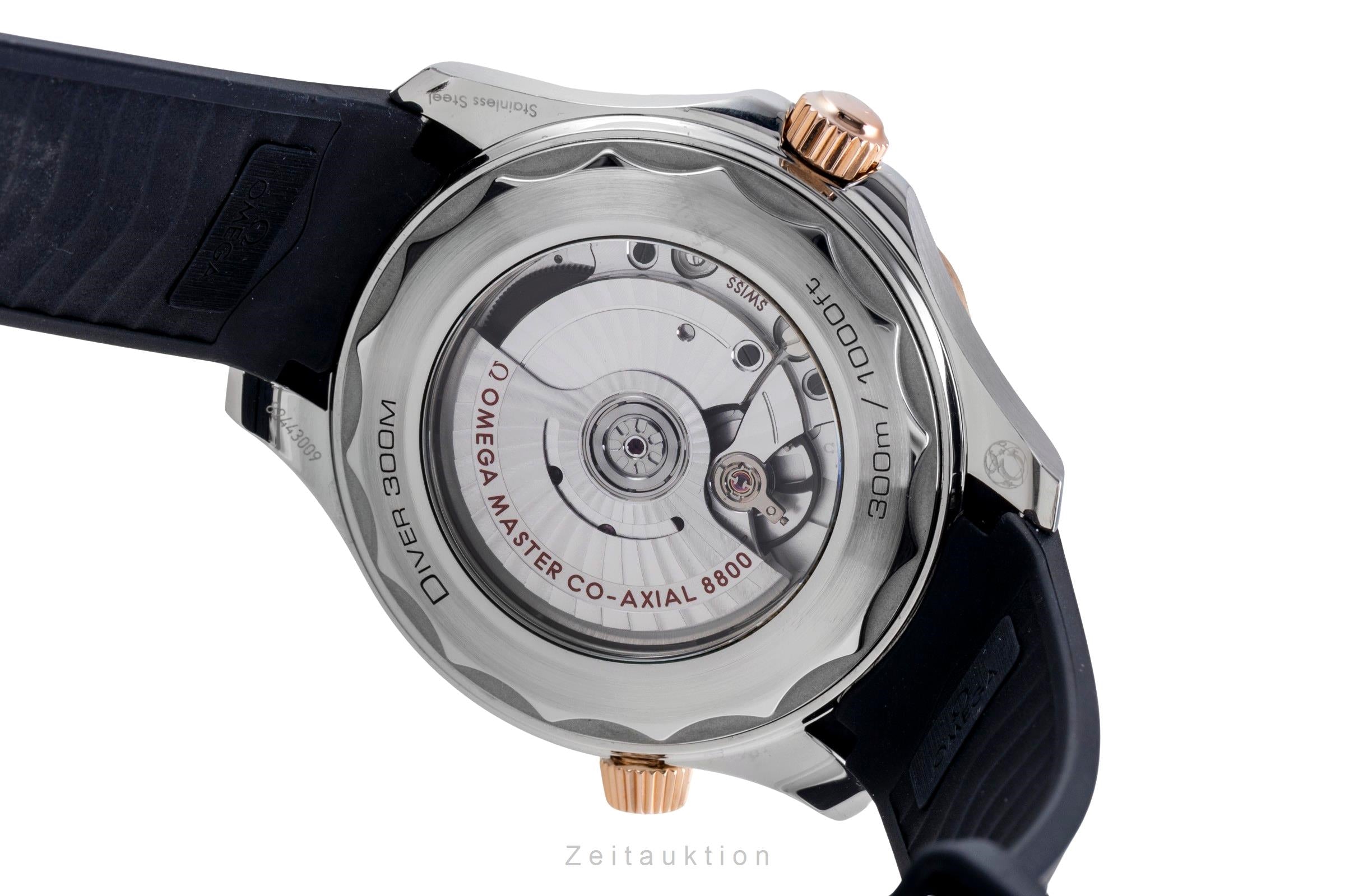 Omega Seamaster steel / gold automatic men's watch 210.22.42.20.01.002 LP: 9100EUR  [2507334]