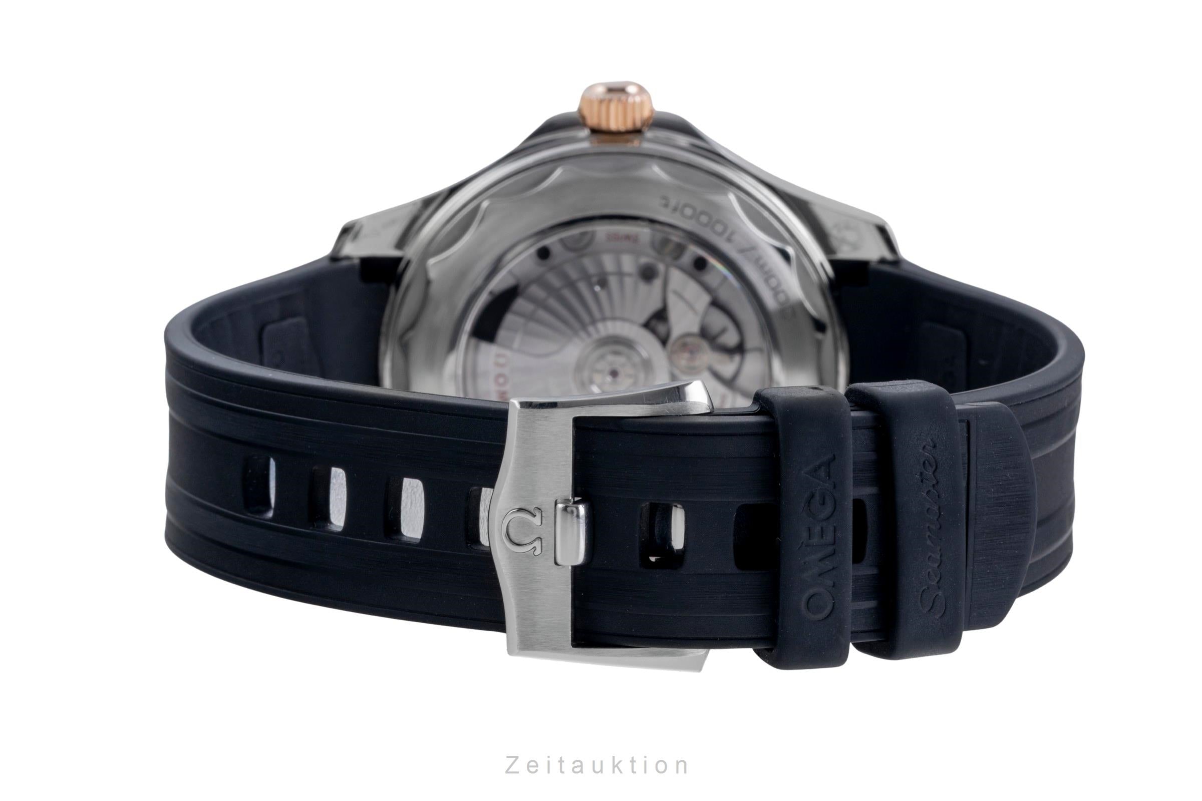 Omega Seamaster steel / gold automatic men's watch 210.22.42.20.01.002 LP: 9100EUR  [2507334]