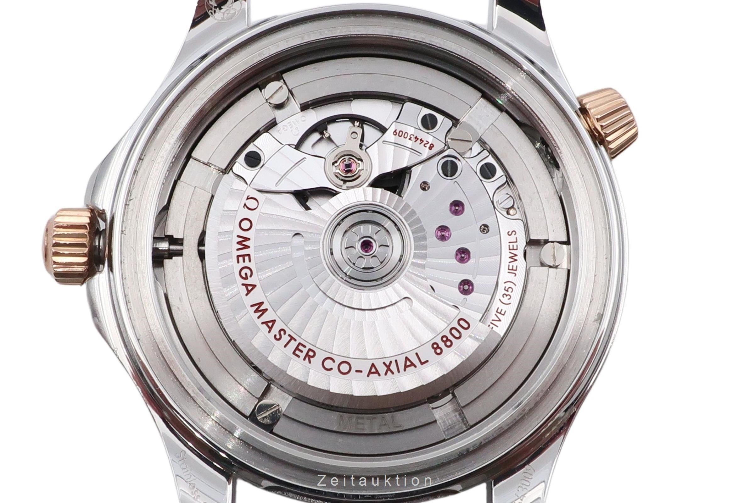 Omega Seamaster steel / gold automatic men's watch 210.22.42.20.01.002 LP: 9100EUR  [2507334]