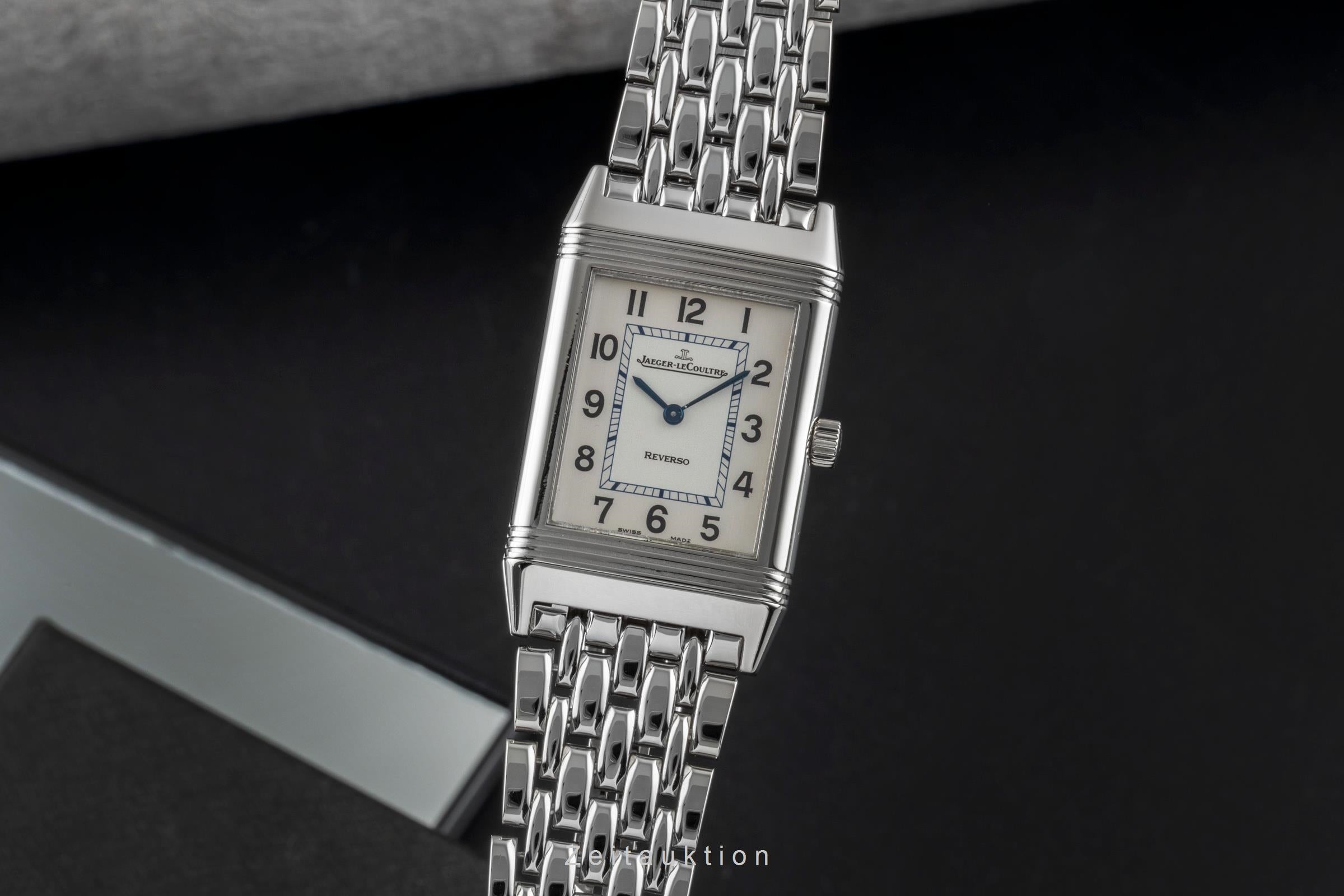 Jaeger LeCoultre Reverso steel quartz men's watch Q2518110 , 252.8.47 LP: 8450EUR  [2507335]
