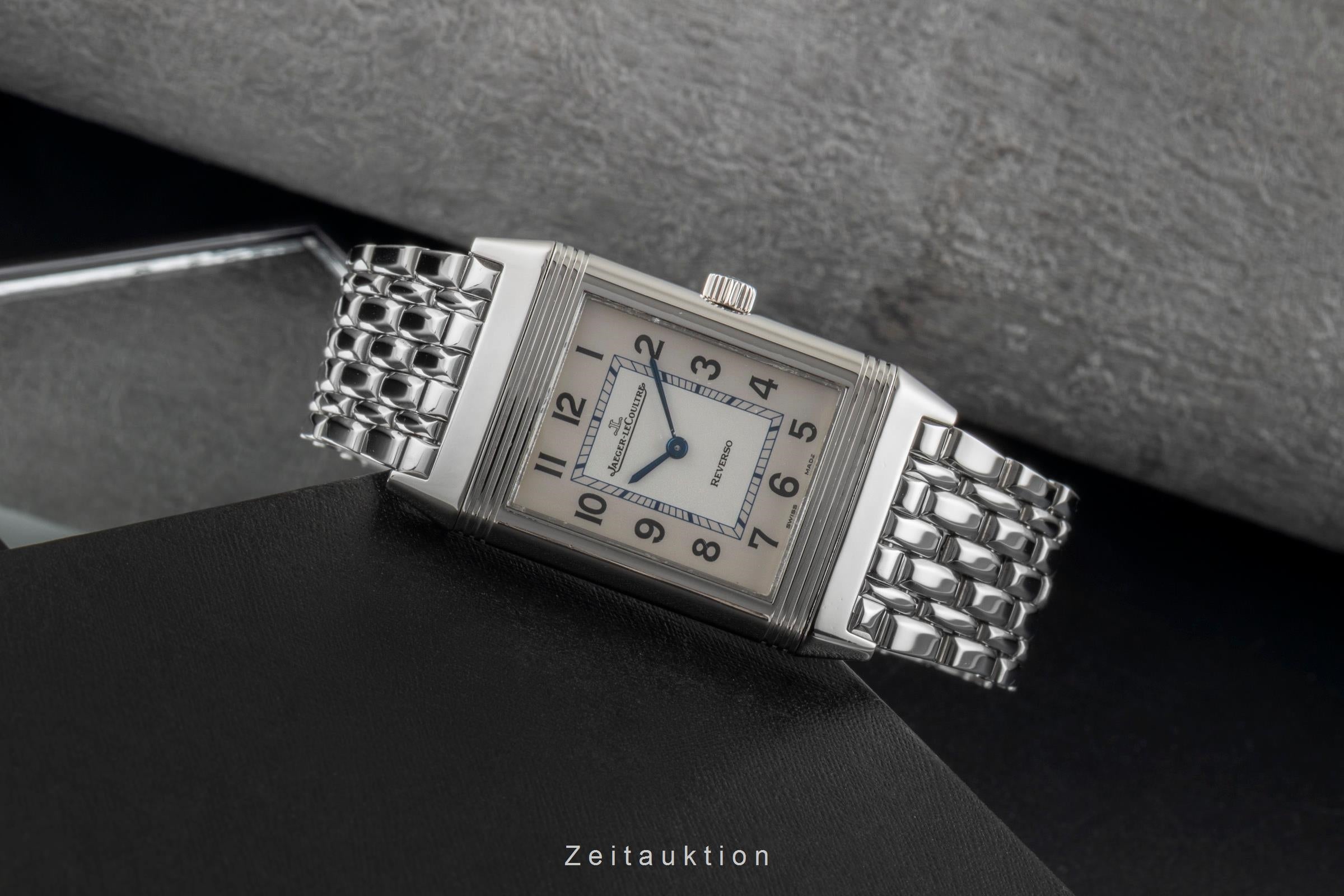 Jaeger LeCoultre Reverso steel quartz men's watch Q2518110 , 252.8.47 LP: 8450EUR  [2507335]