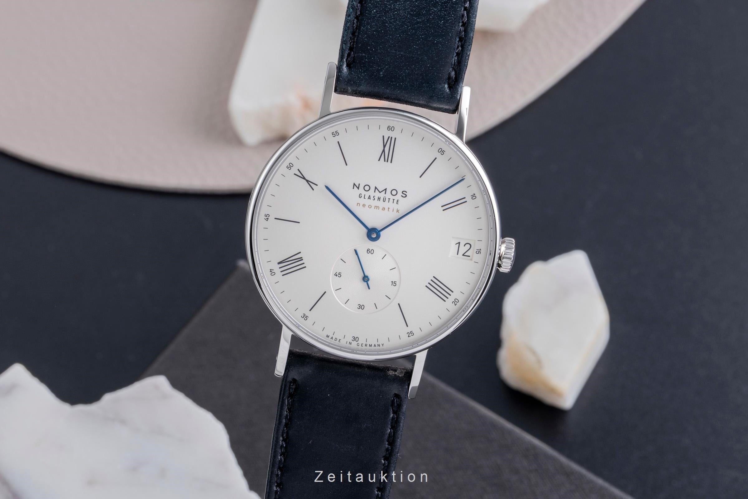 Nomos Neomatik Stahl Automatik Herrenuhr Ref. 261 Box Papiere 2022 [2507339]