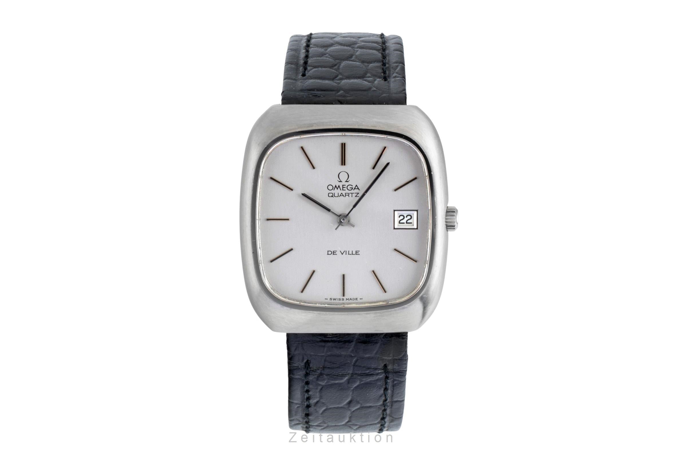 Omega De Ville acciaio quarzo orologio da uomo 192.0030 Vintage  [2507341]