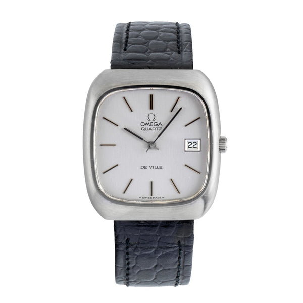 Omega De Ville acciaio quarzo orologio da uomo 192.0030 Vintage  [2507341]