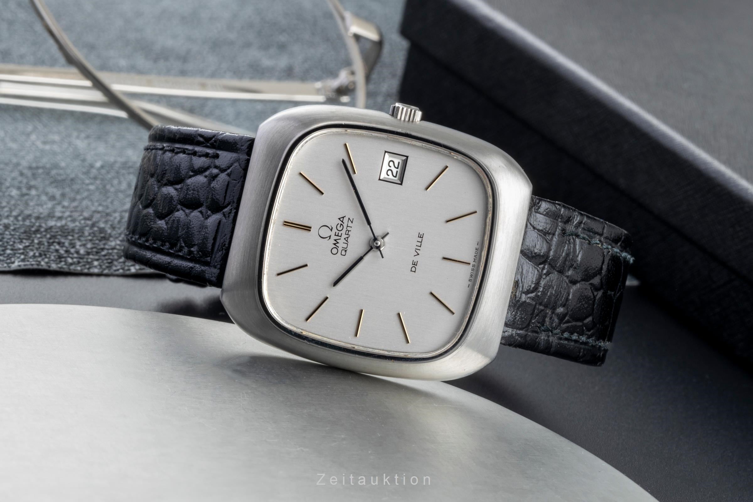 Omega De Ville acciaio quarzo orologio da uomo 192.0030 Vintage  [2507341]