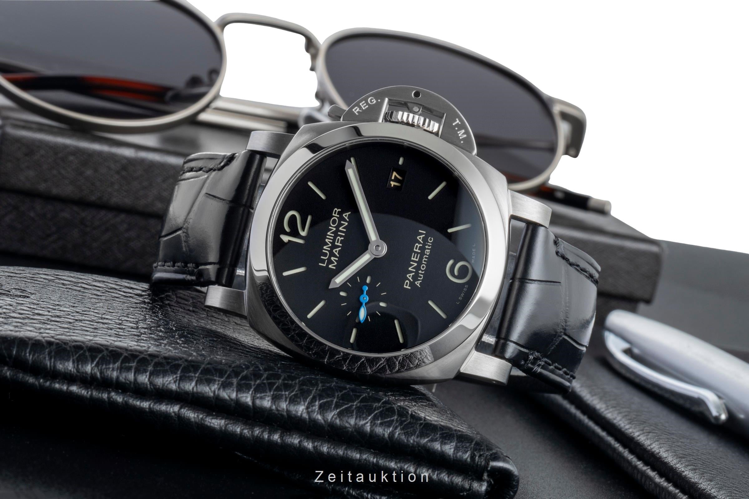 Panerai Luminor Marina acero automático reloj para caballeros PAM01372 LP: 8900EUR  [2507342]