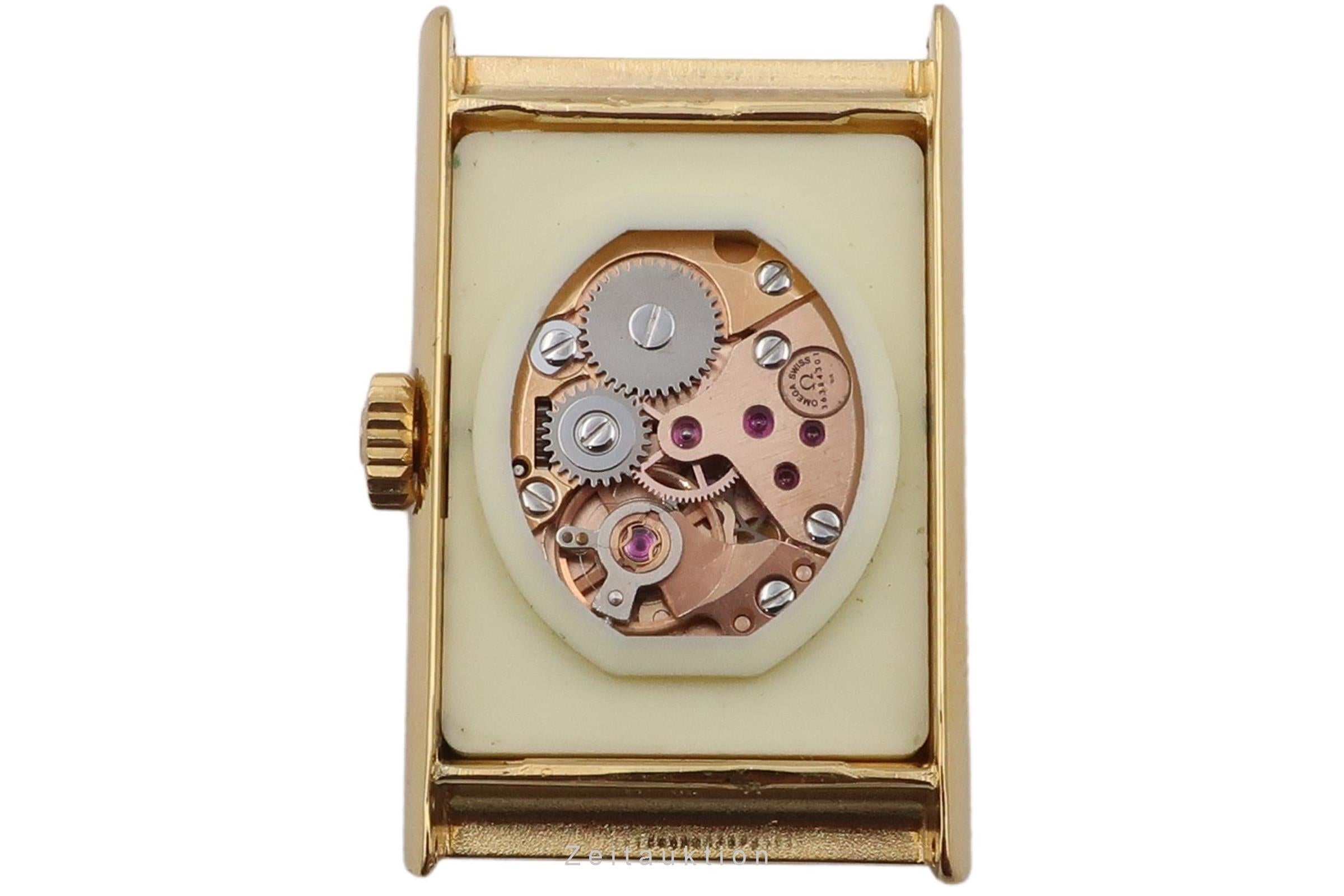 Omega De Ville Messing vergoldet Handaufzug Damenuhr Ref. 511.0458 Vintage  [2507343]