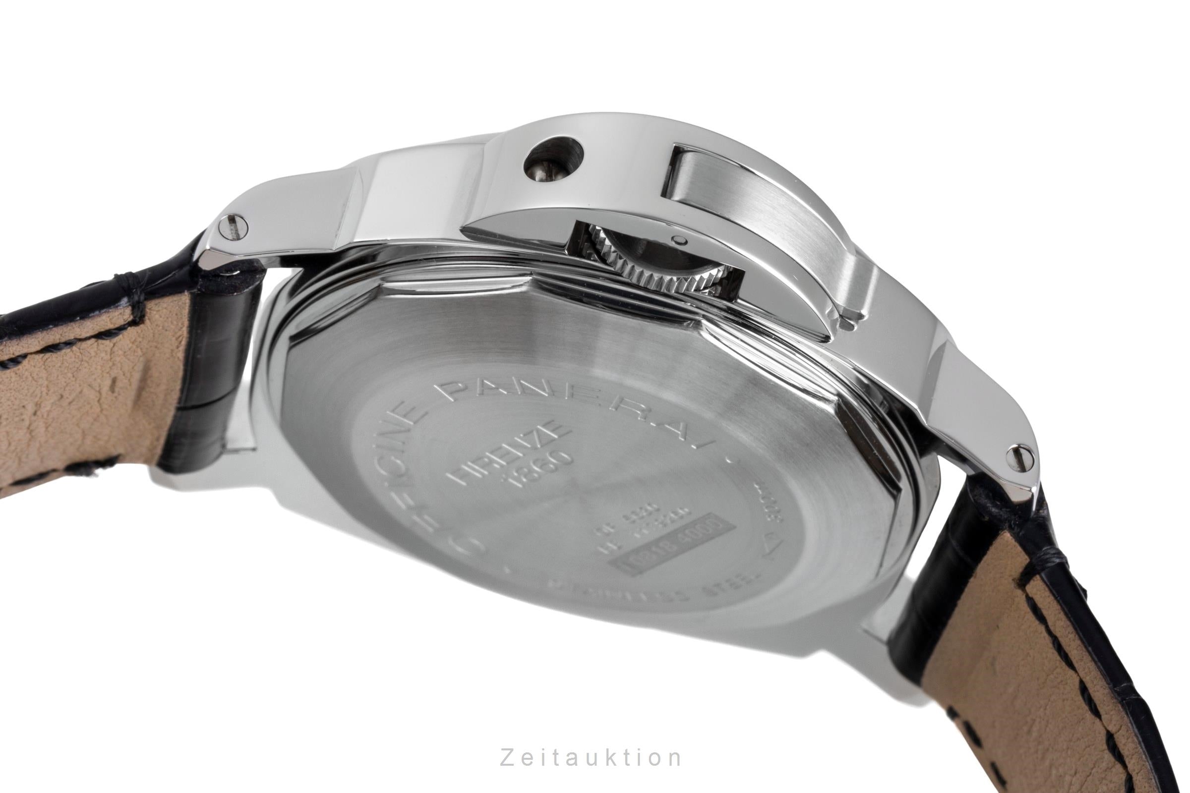 Panerai Luminor Marina Automatik Datum Edelstahl Herrenuhr Ref. PAM00104 Box [2507345]