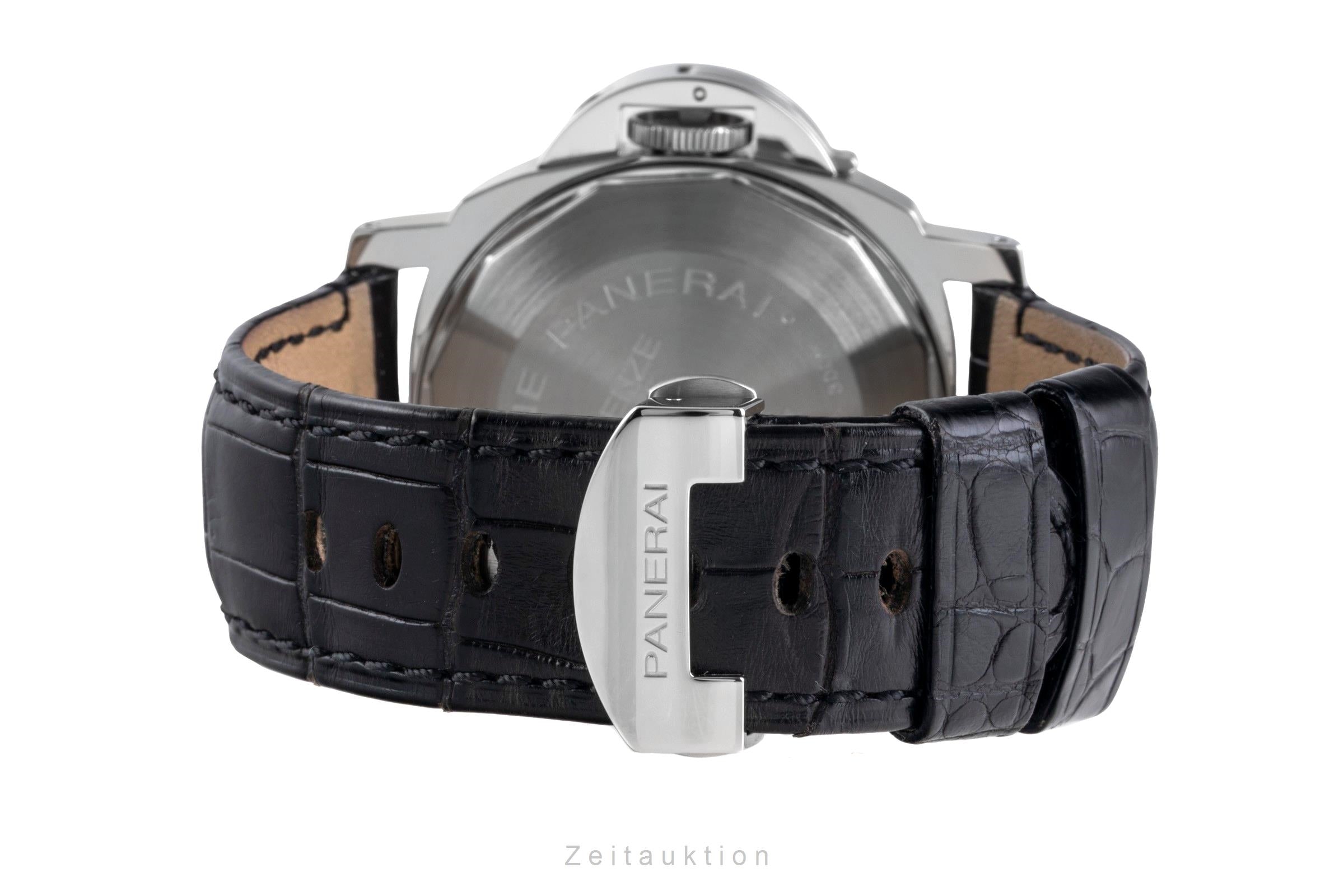 Panerai Luminor Marina Automatik Datum Edelstahl Herrenuhr Ref. PAM00104 Box [2507345]