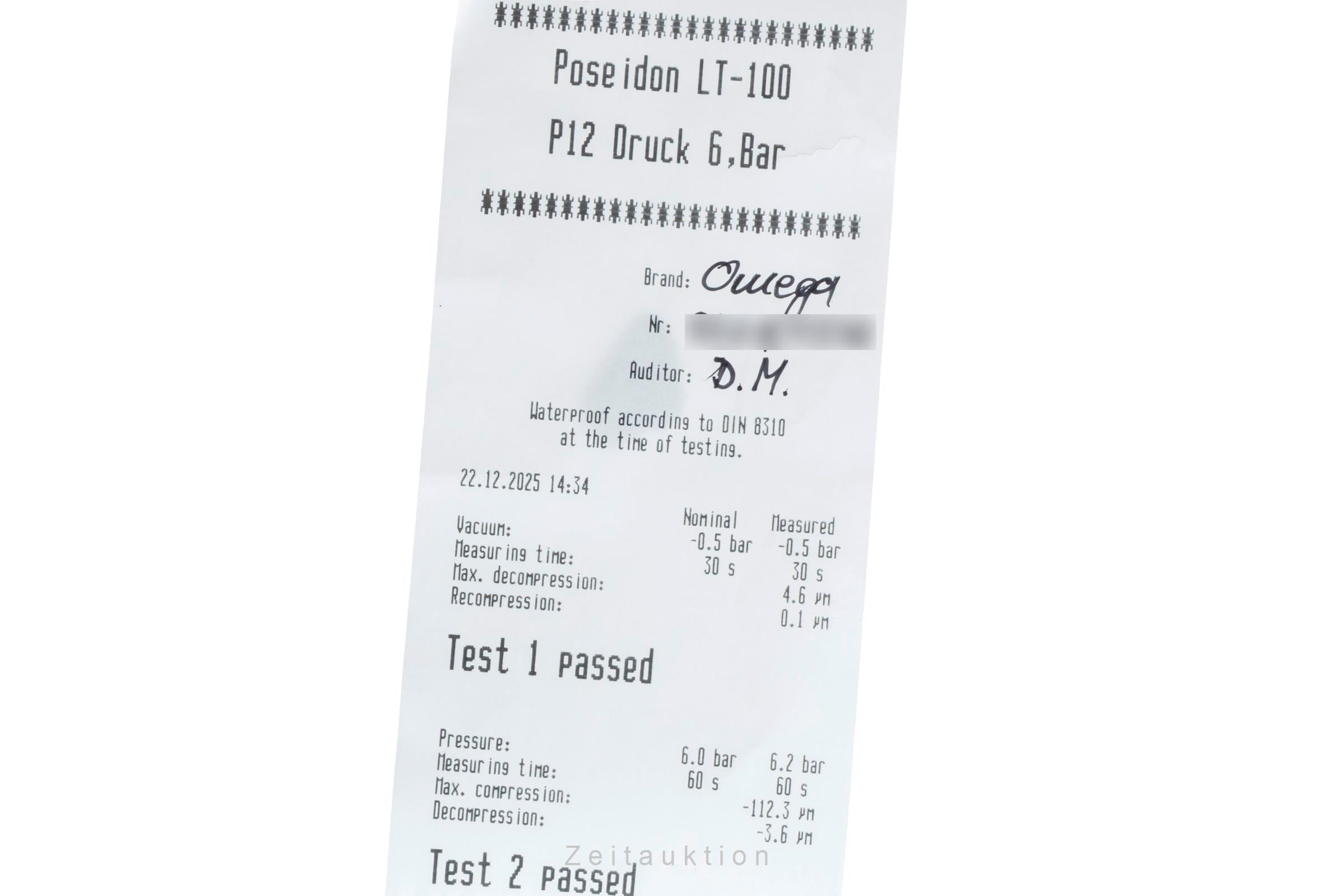 Omega Seamaster steel automatic men's watch 511.12.38.20.02.001 Limited  [2507351]