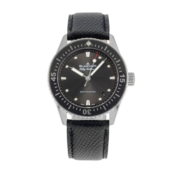 Blancpain Fifty Fathoms steel automatic men's watch 5100B-1110-B52A LP: 11000EUR  [2507354]