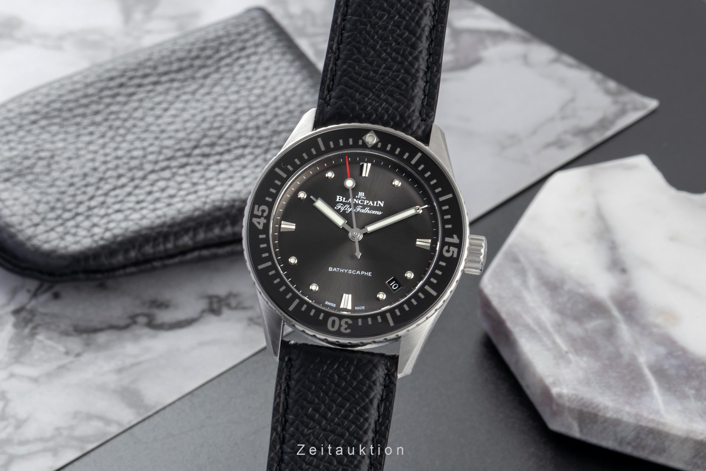 Blancpain Fifty Fathoms steel automatic men's watch 5100B-1110-B52A LP: 11000EUR  [2507354]