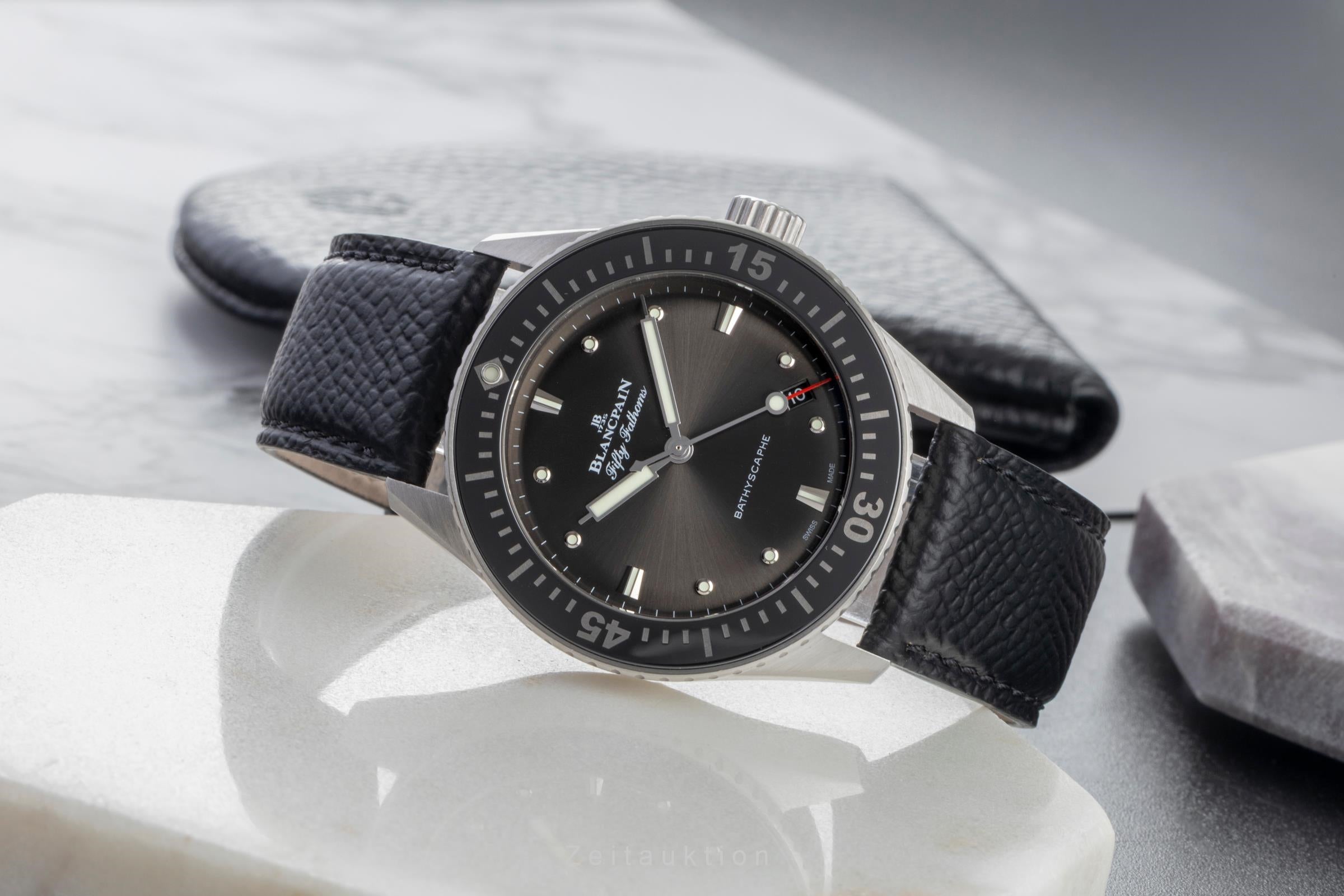 Blancpain Fifty Fathoms steel automatic Kal. 1150 Ref. 5100B-1110