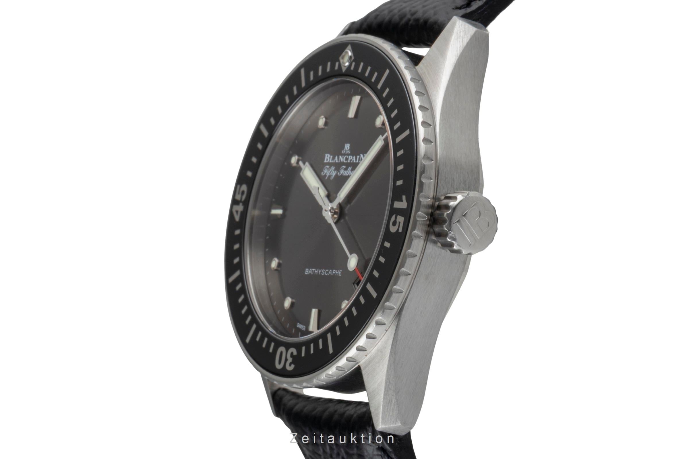 Blancpain Fifty Fathoms steel automatic men's watch 5100B-1110-B52A LP: 11000EUR  [2507354]