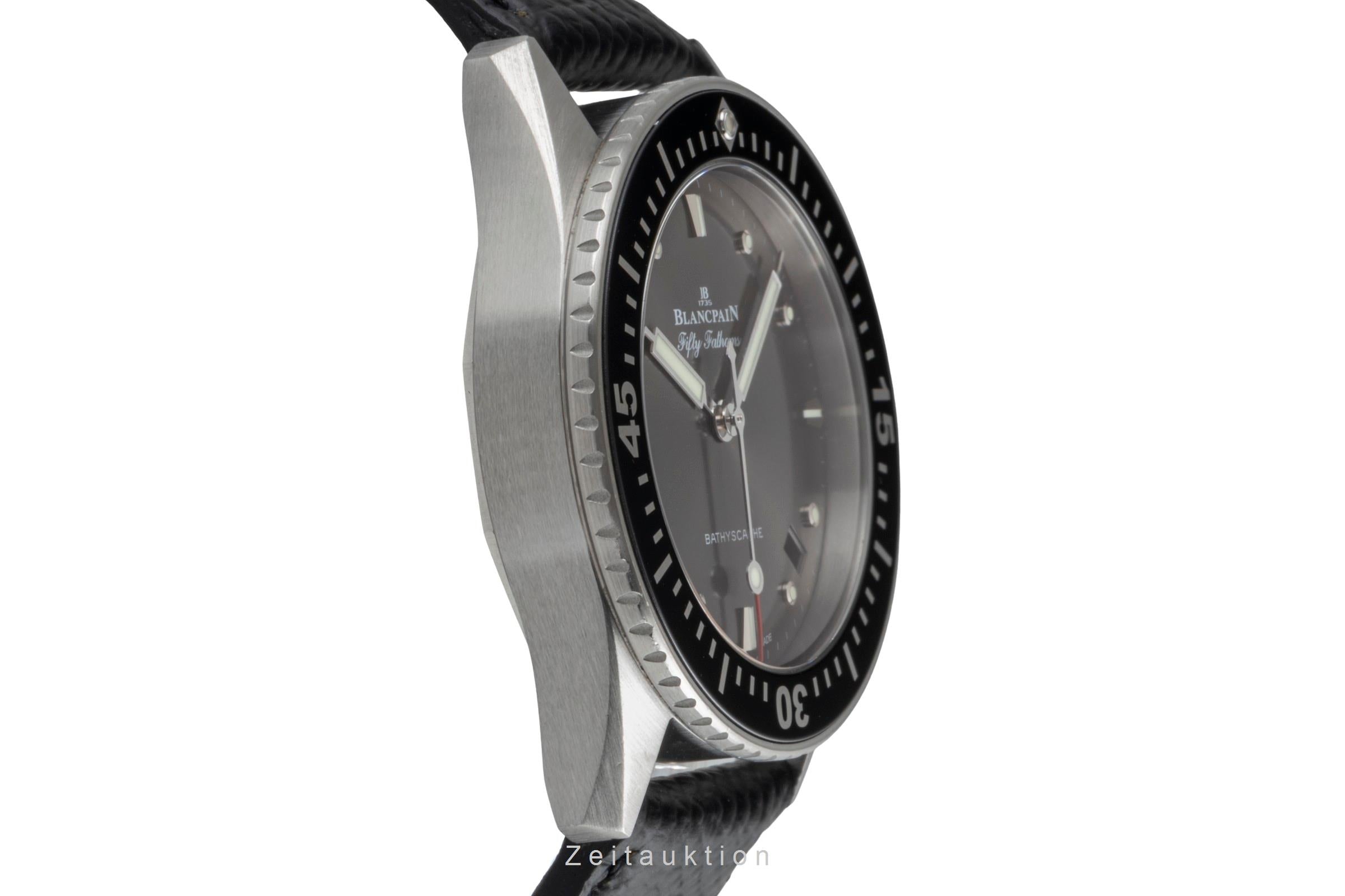 Blancpain Fifty Fathoms steel automatic men's watch 5100B-1110-B52A LP: 11000EUR  [2507354]