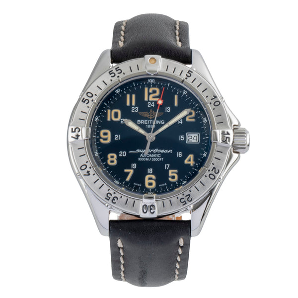 Breitling Superocean steel automatic men's watch A17040  [2507358]