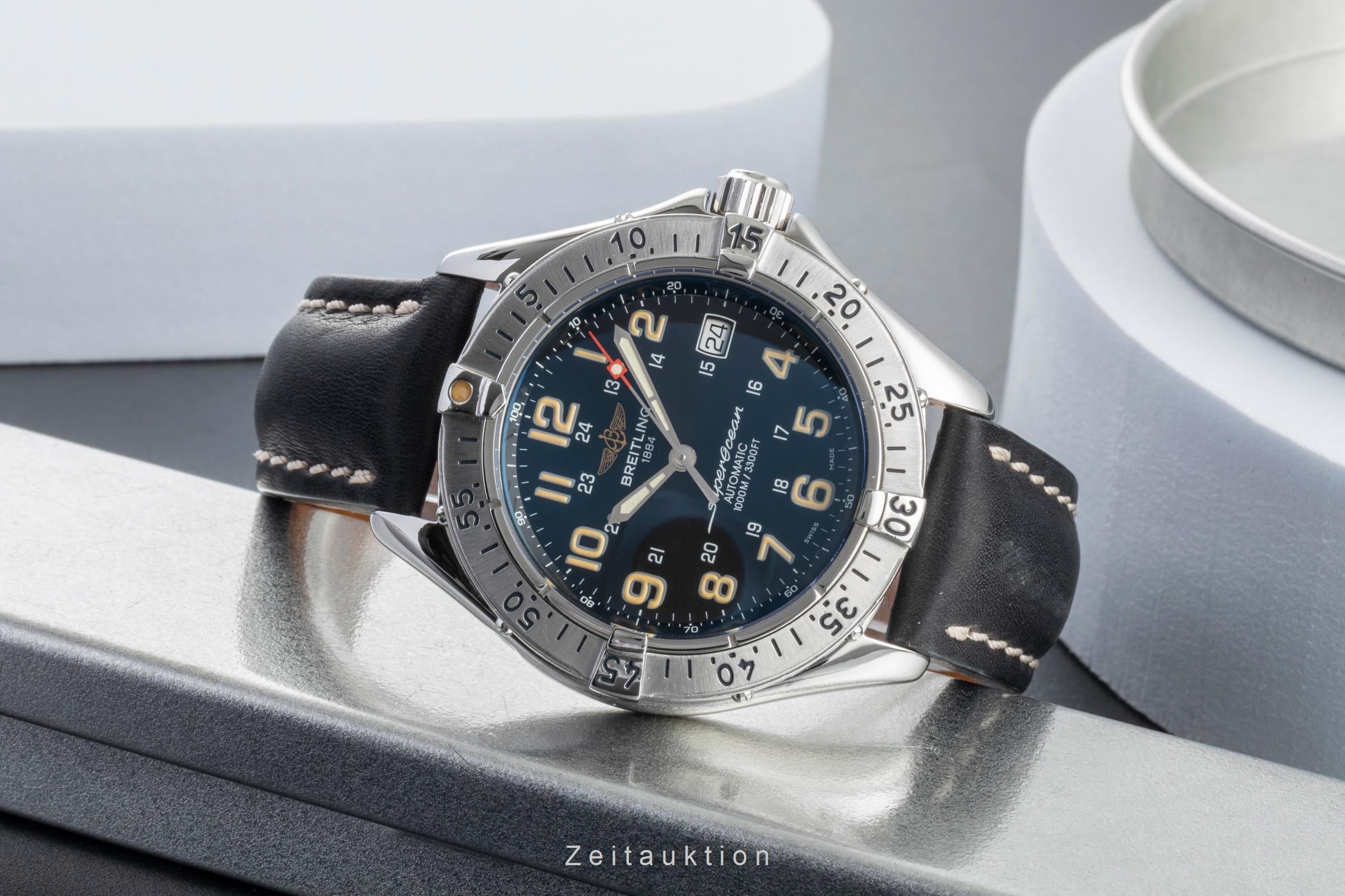 Breitling Superocean steel automatic men's watch A17040  [2507358]