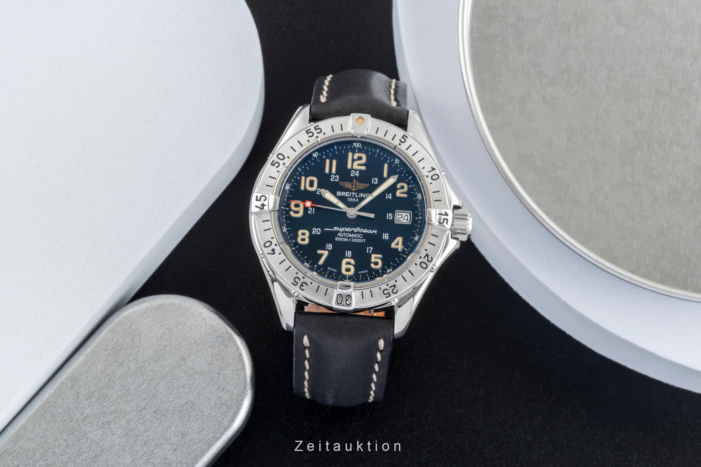 Breitling Superocean steel automatic men's watch A17040  [2507358]