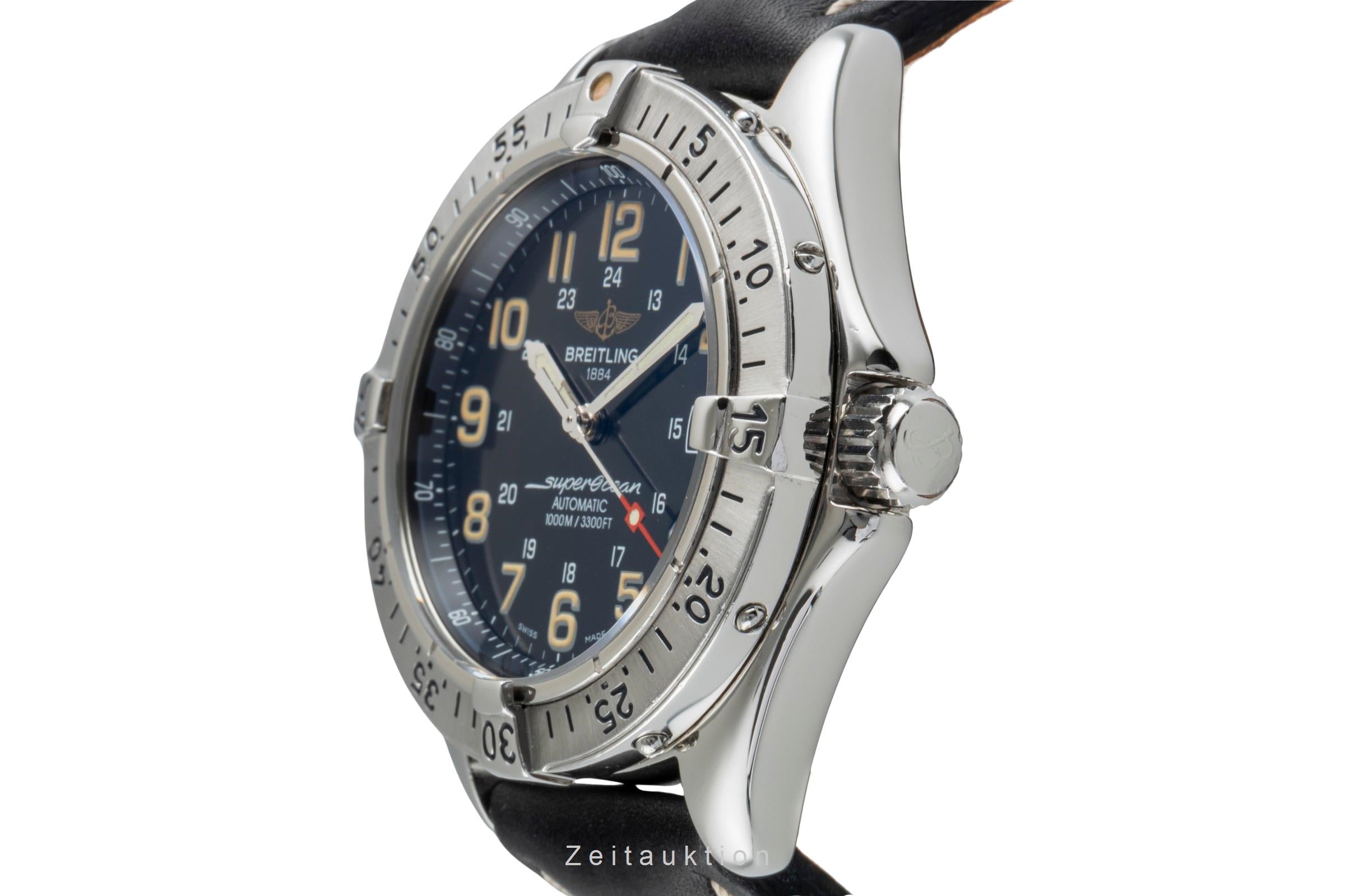 Breitling Superocean steel automatic men's watch A17040  [2507358]