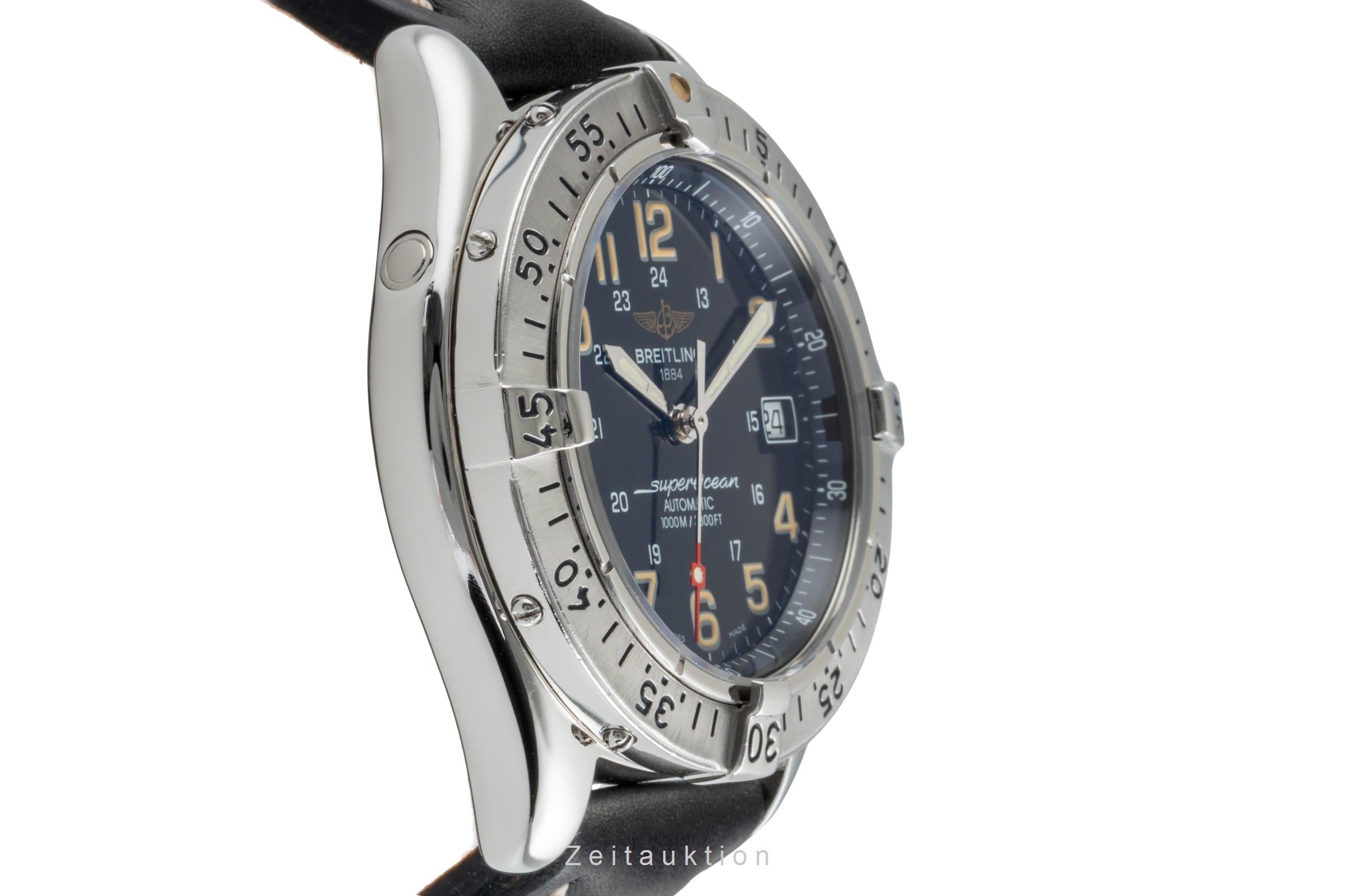 Breitling Superocean steel automatic men's watch A17040  [2507358]