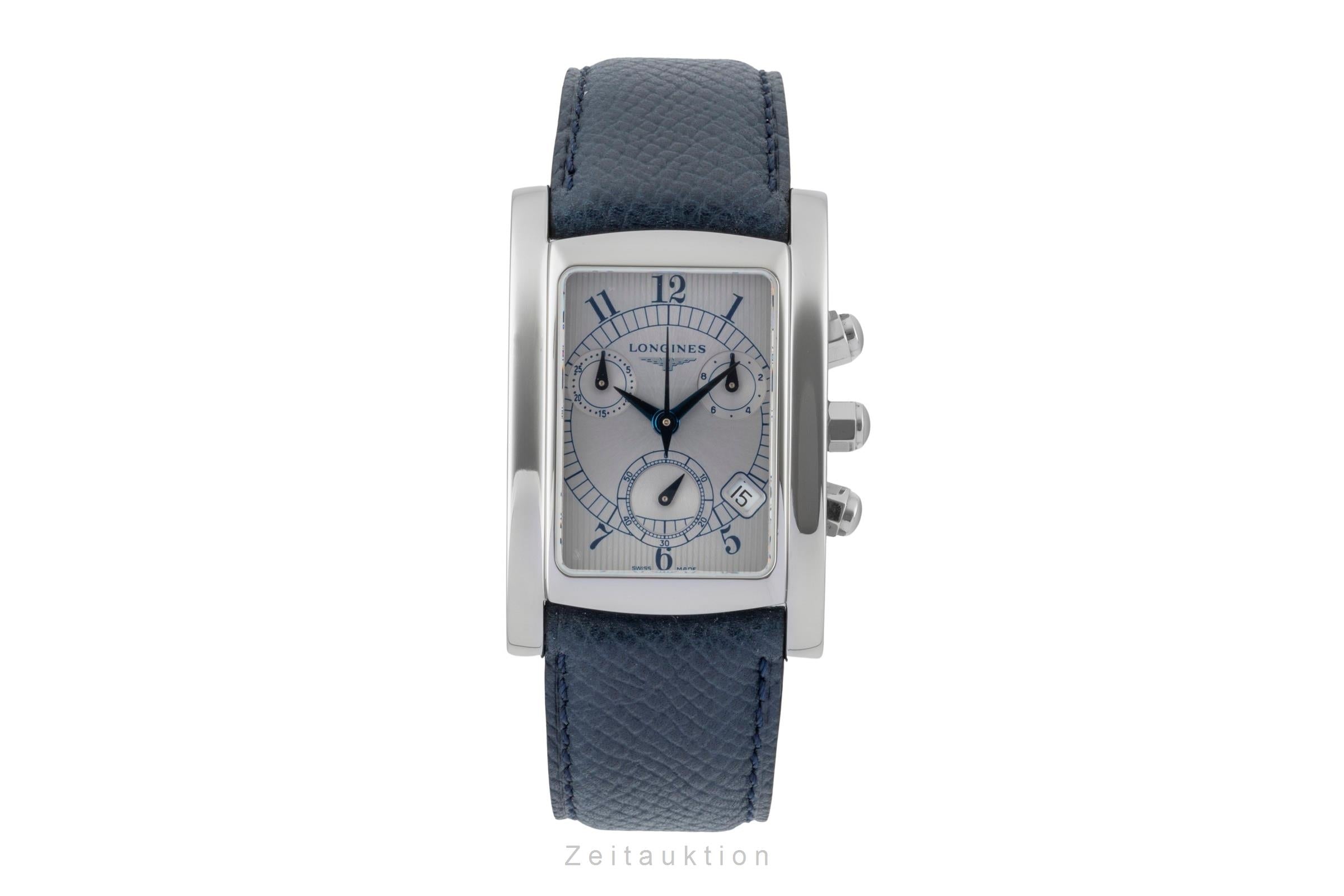 Longines Dolce Vita chronographe acier quartz montre pour hommes 5.656.4.73.2  [2507359]