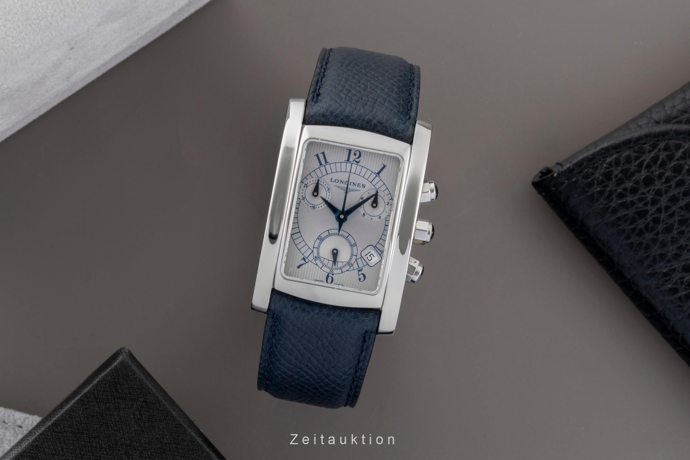 Longines Dolce Vita chronographe acier quartz montre pour hommes 5.656.4.73.2  [2507359]