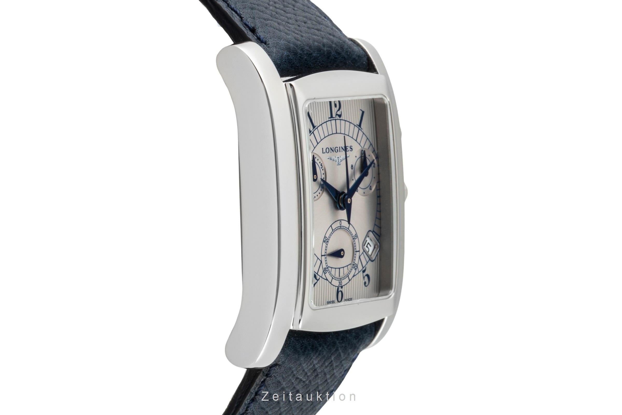 Longines Dolce Vita chronographe acier quartz montre pour hommes 5.656.4.73.2  [2507359]