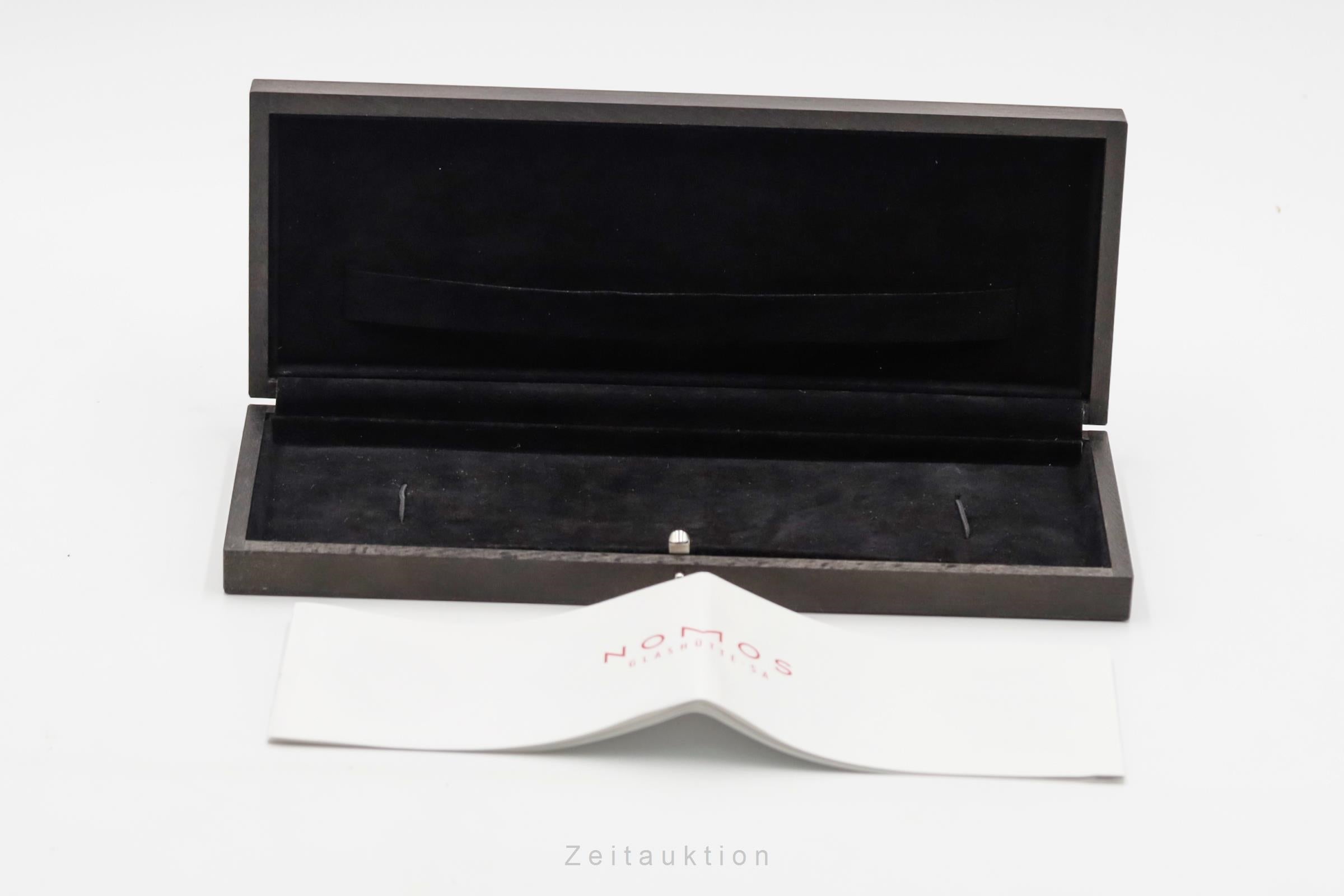 Nomos Tangente acero cuerda manual reloj para caballeros Tangente Super 30 Eiswasserweiss Limited  [2507360]