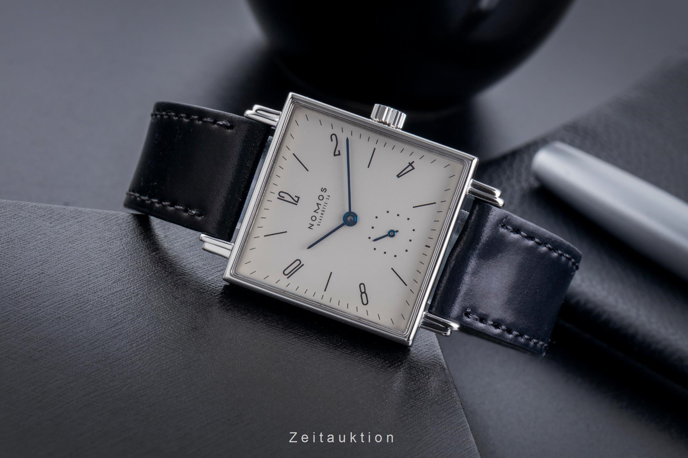 Nomos Tetra Expo Tetra Stahl Handaufzug Limited Edition B&P 2000 [2507361]