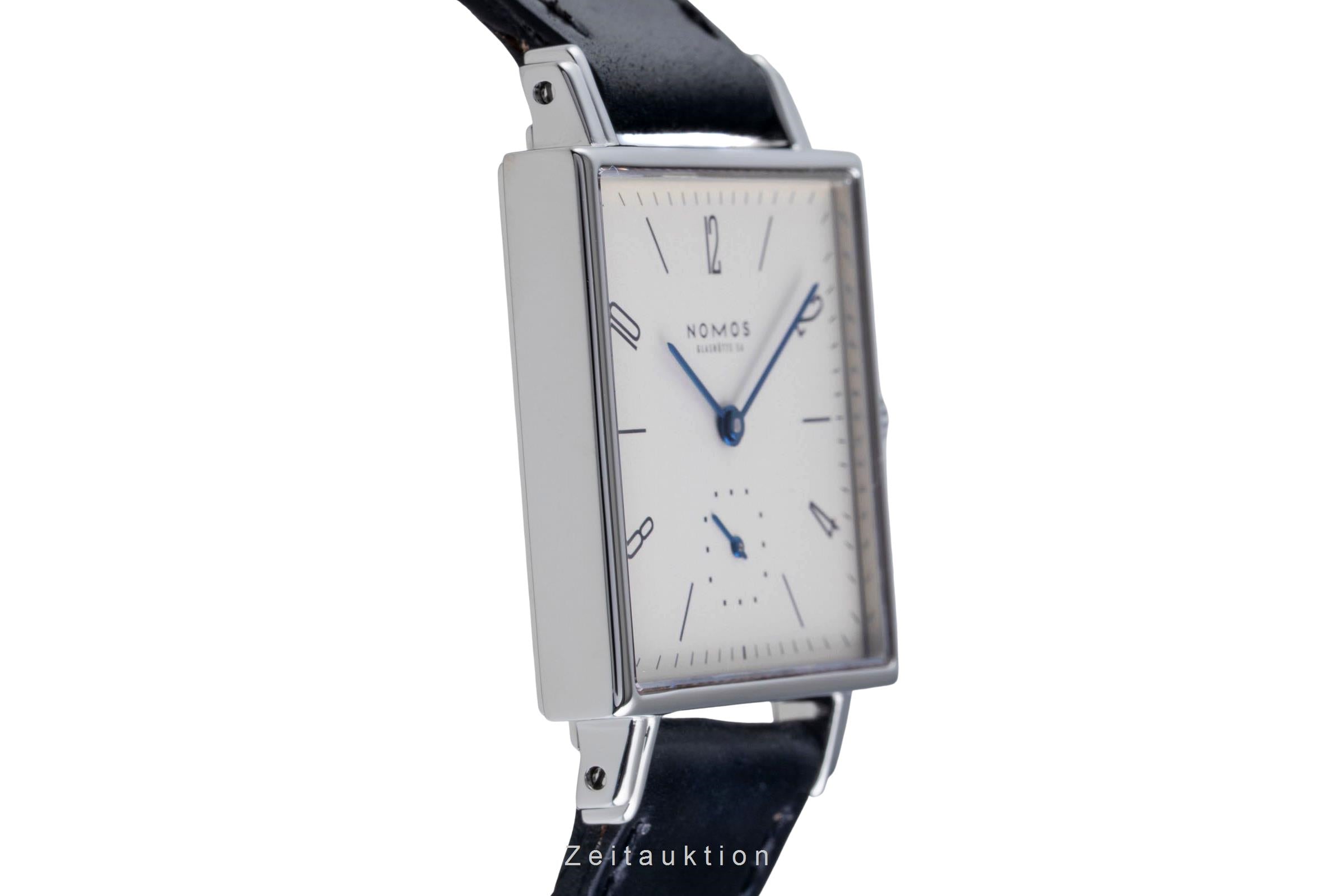 Nomos Tetra Expo Tetra Stahl Handaufzug Limited Edition B&P 2000 [2507361]