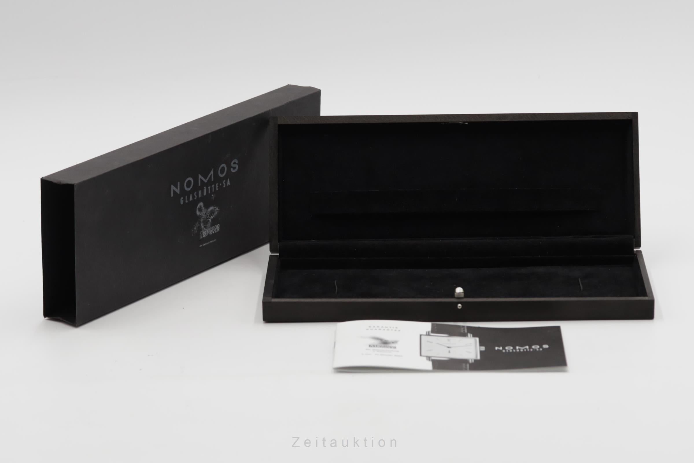 Nomos Tetra Expo Tetra Stahl Handaufzug Limited Edition B&P 2000 [2507361]