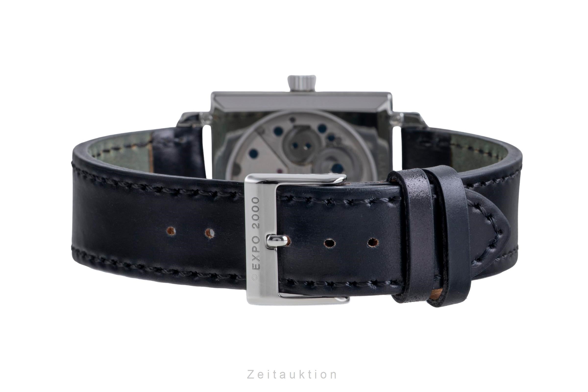 Nomos Tetra Expo Tetra Stahl Handaufzug Limited Edition B&P 2000 [2507361]