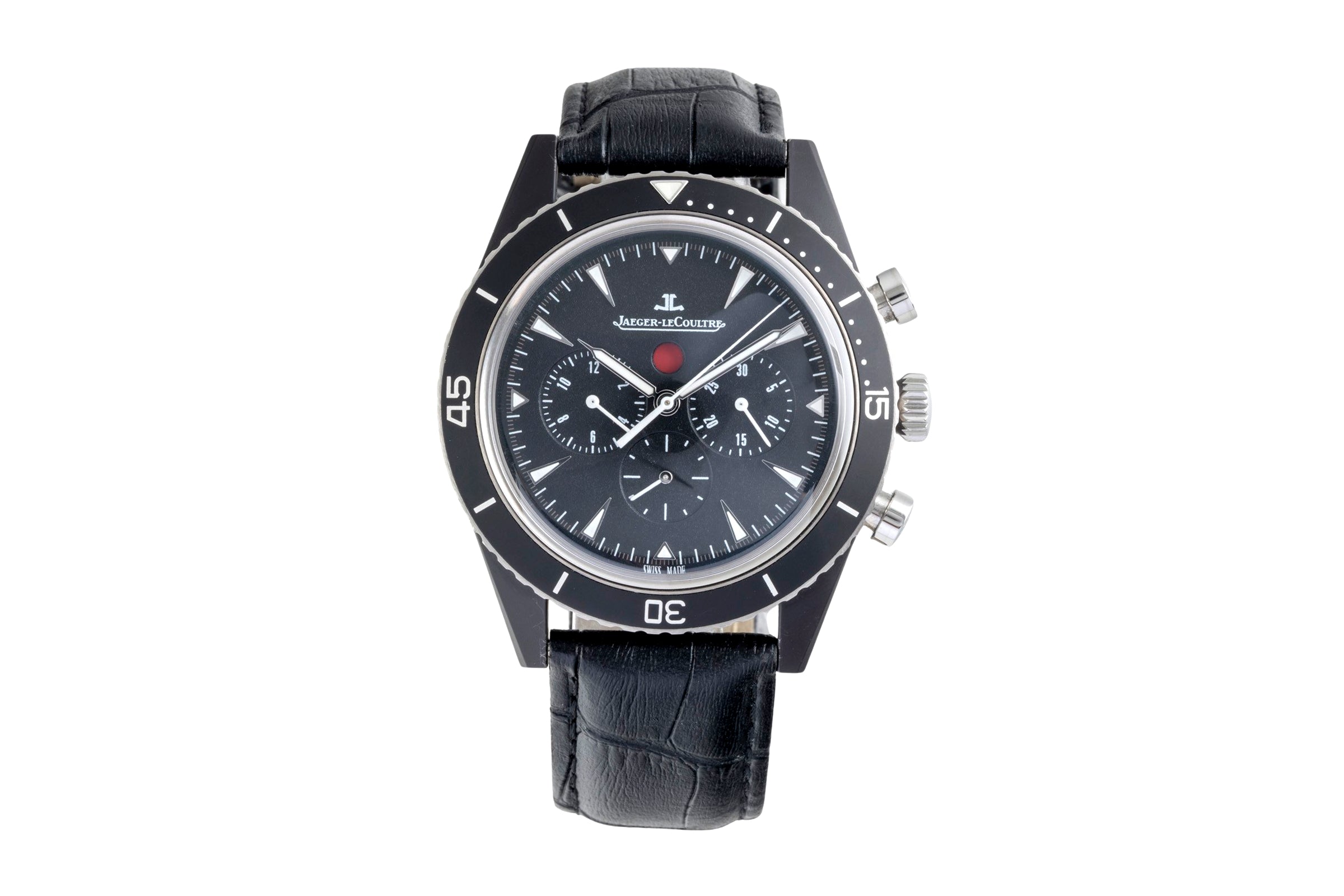 Jaeger LeCoultre Deep Sea chronograph titanium automatic men's watch Q208A570, 136.A.C8  [2507362]
