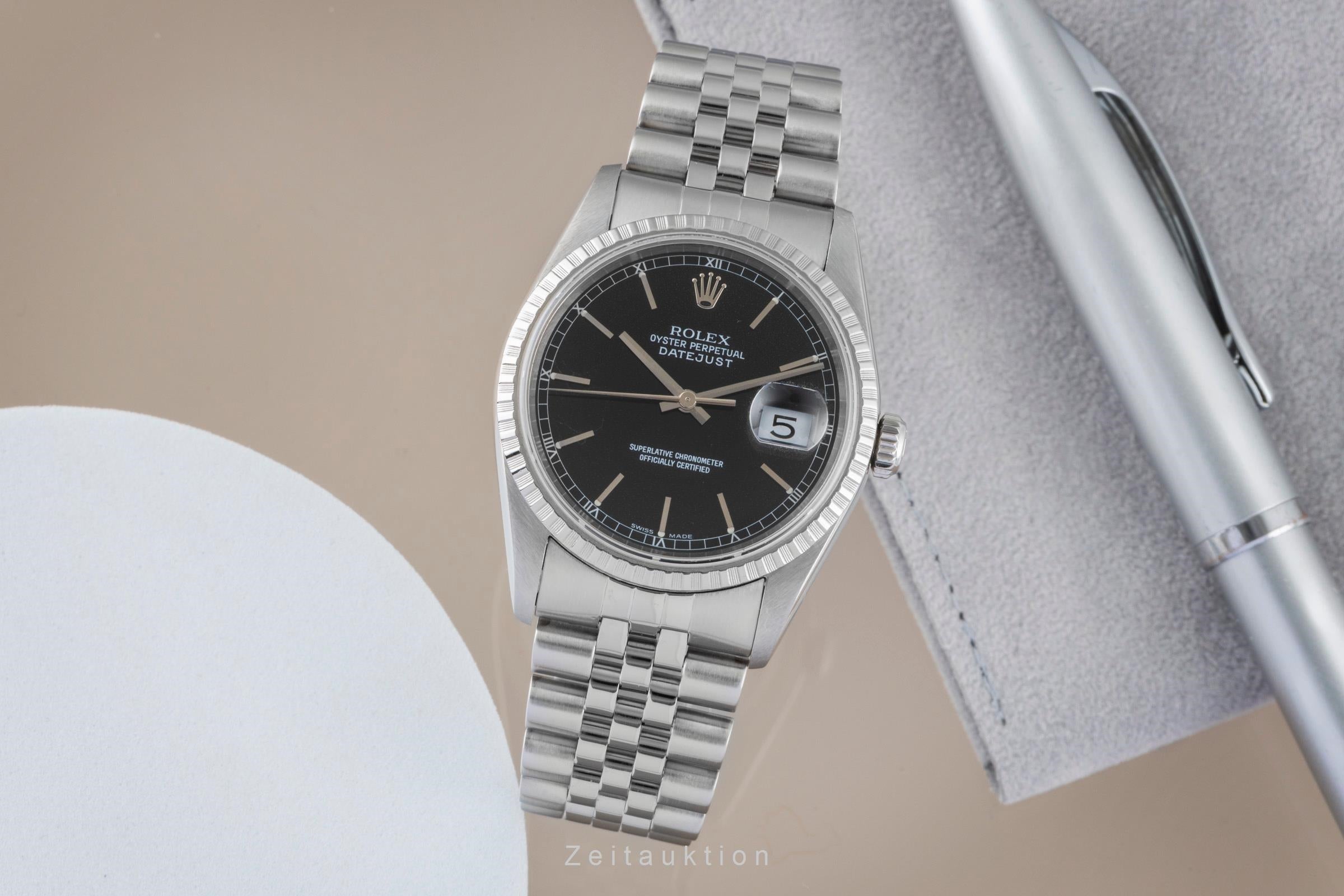 Rolex Datejust acier automatique montre pour hommes 16220  [2507364]