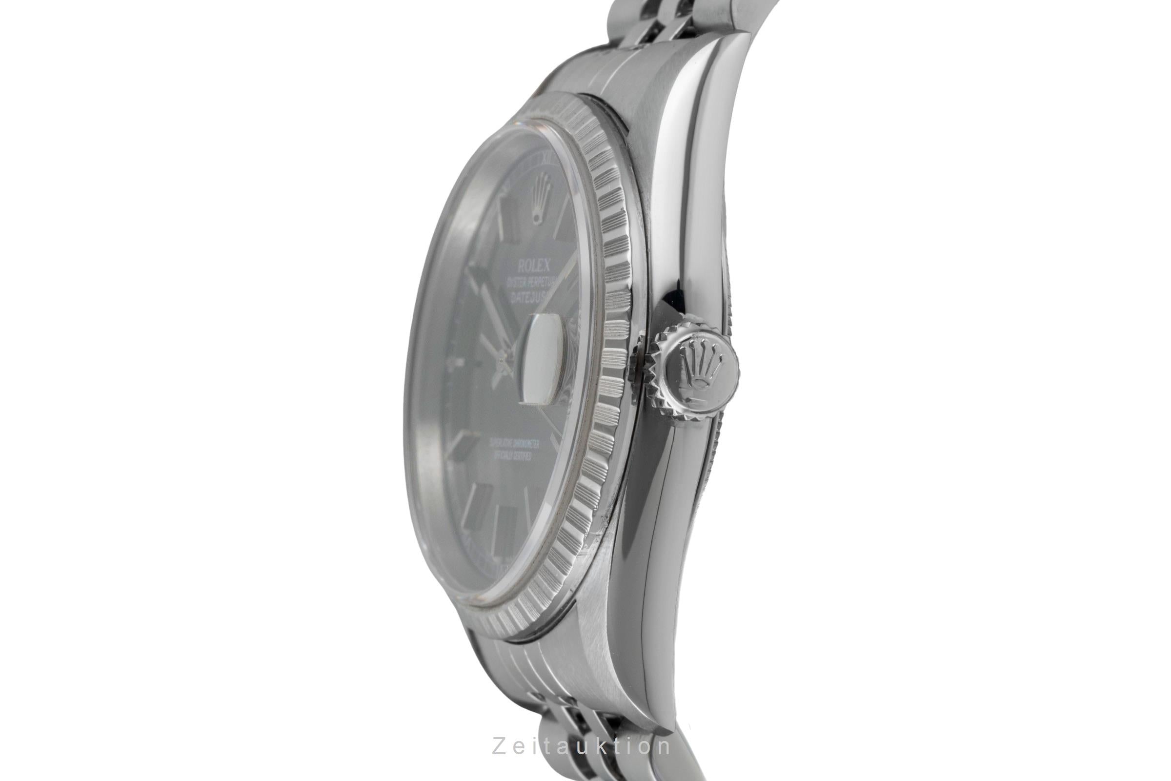 Rolex Datejust acier automatique montre pour hommes 16220  [2507364]