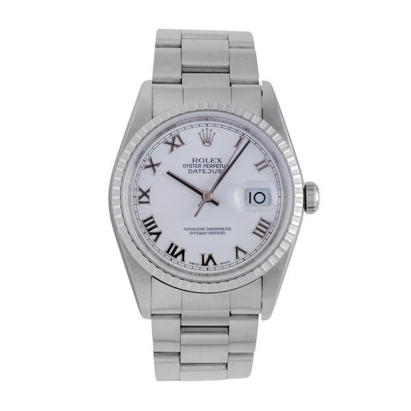 Rolex Datejust acier automatique montre pour hommes 16220  [2507365]