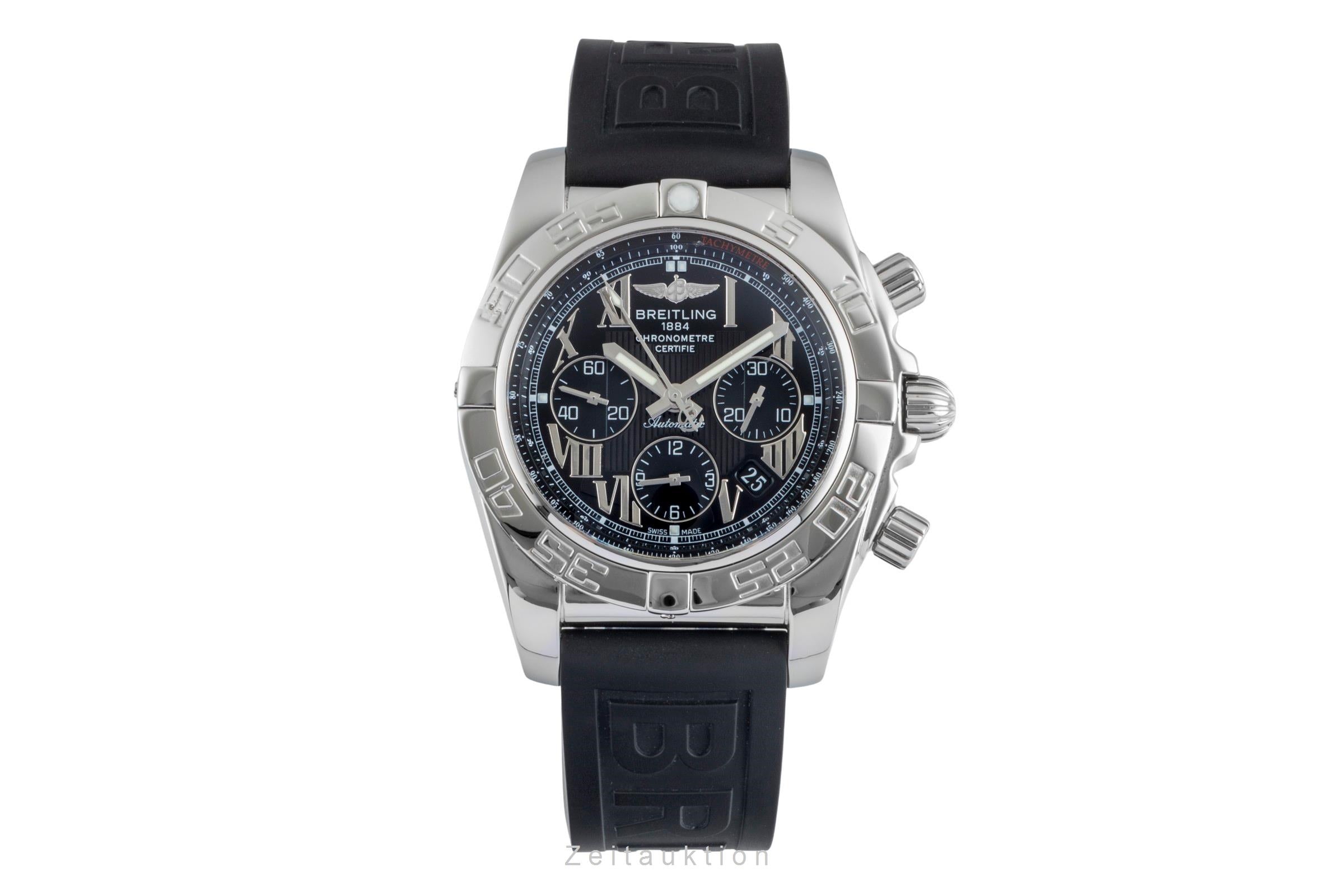 Breitling Chronomat 44 chronograph steel automatic men's watch AB0110  [2507366]