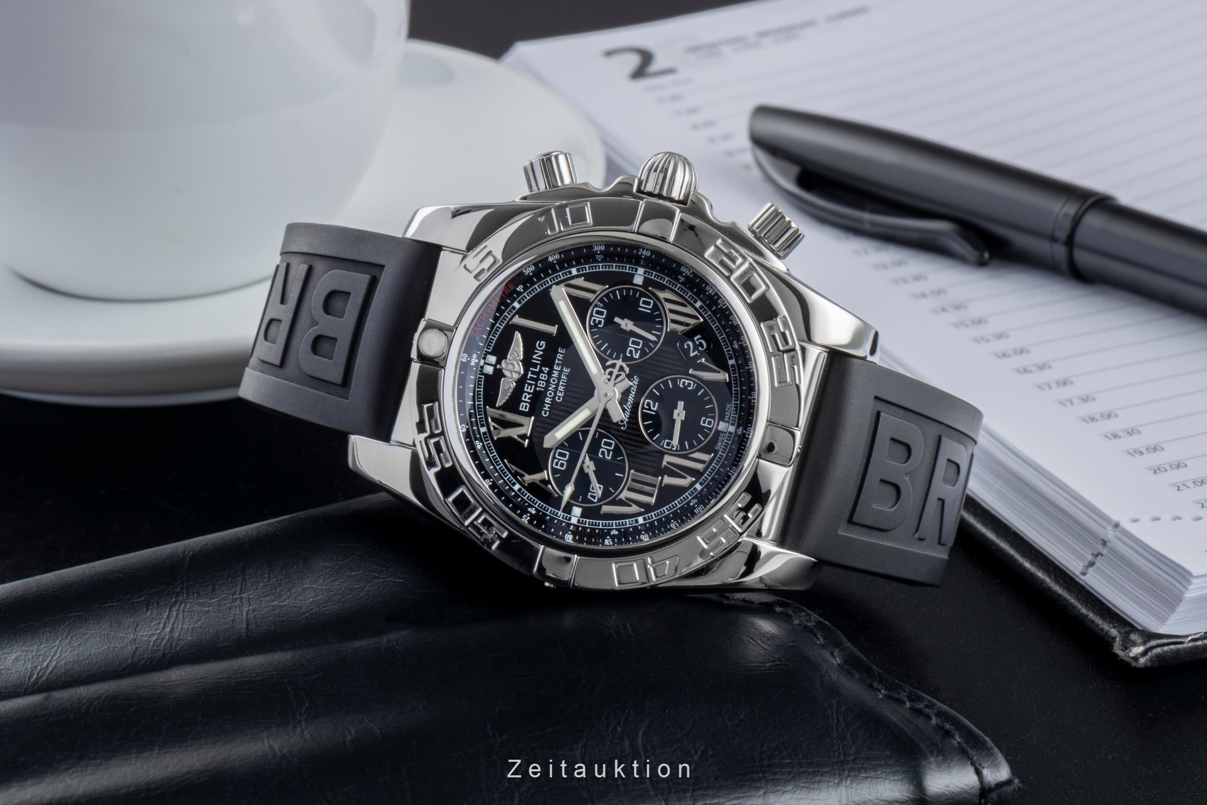 Breitling Chronomat 44 chronograph steel automatic men's watch AB0110  [2507366]