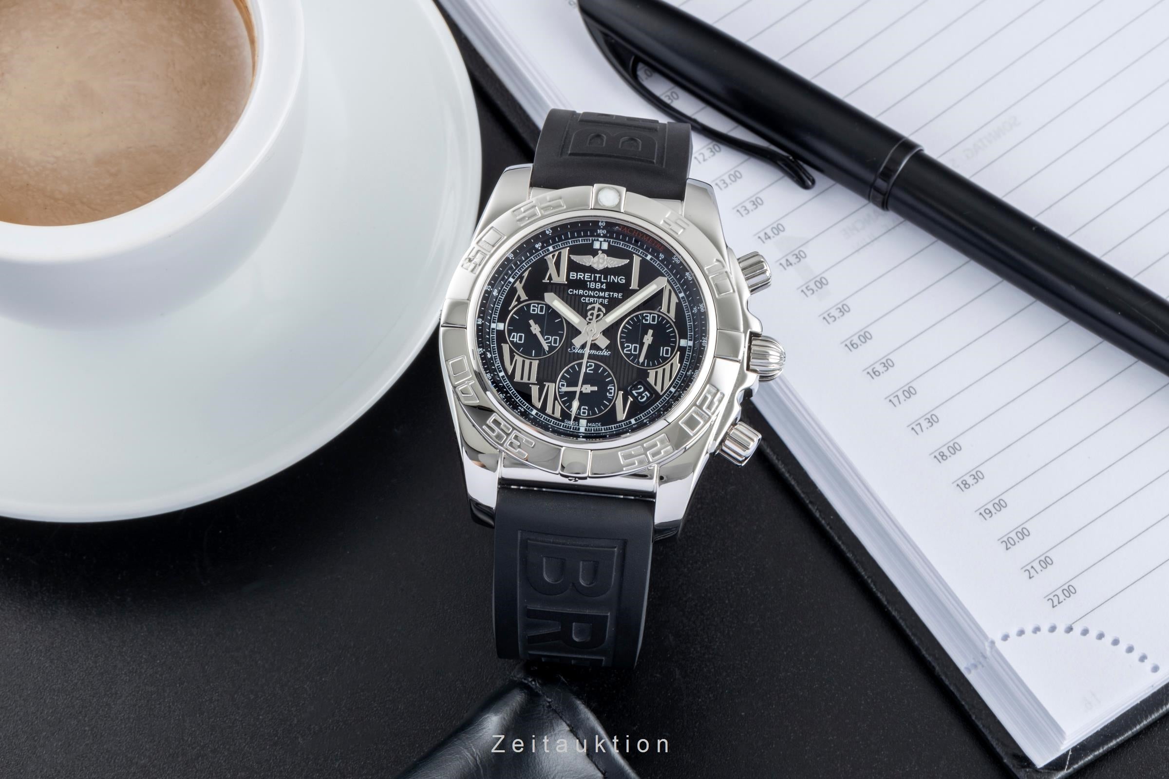 Breitling Chronomat 44 chronograph steel automatic men's watch AB0110  [2507366]