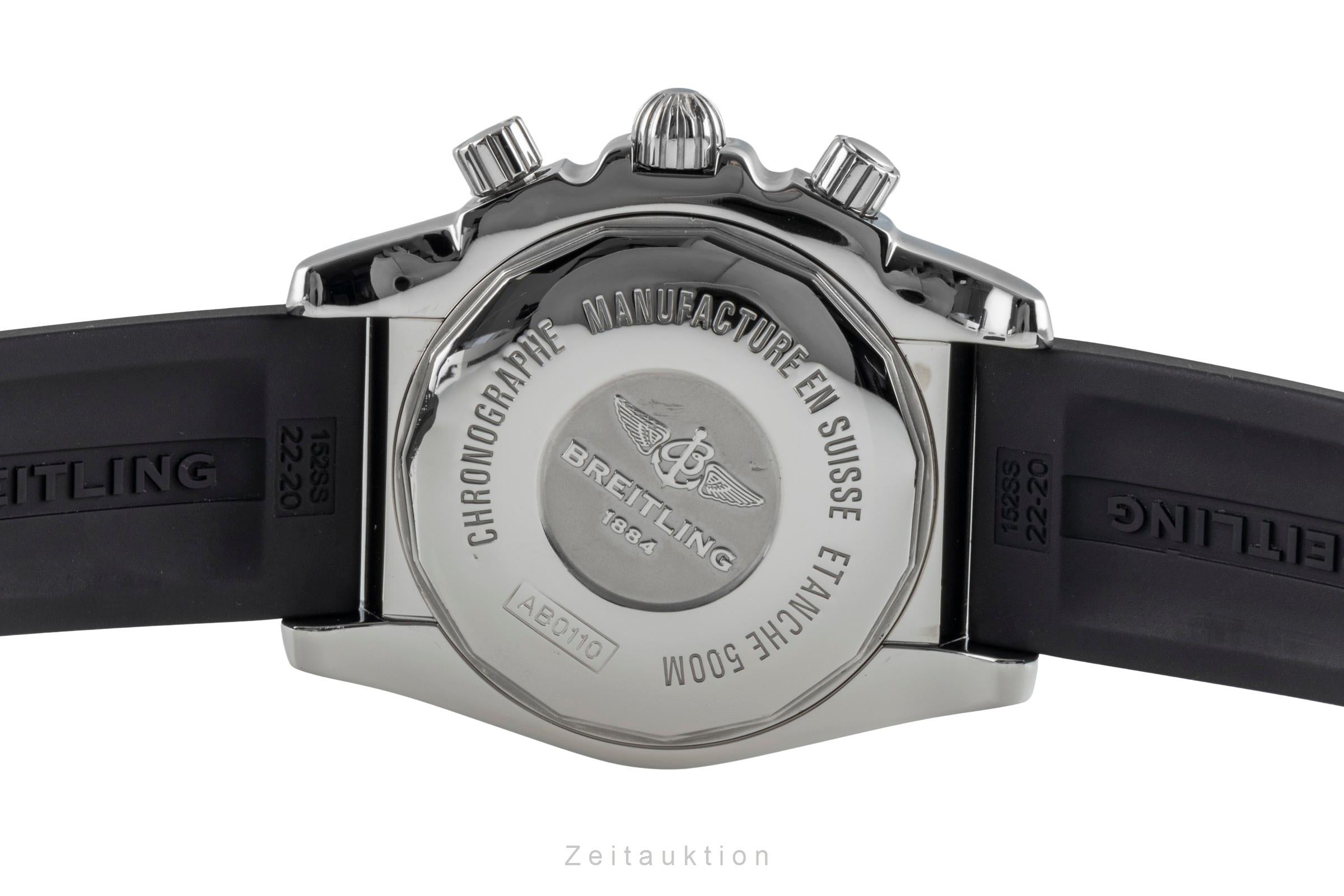 Breitling Chronomat 44 chronograph steel automatic men's watch AB0110  [2507366]