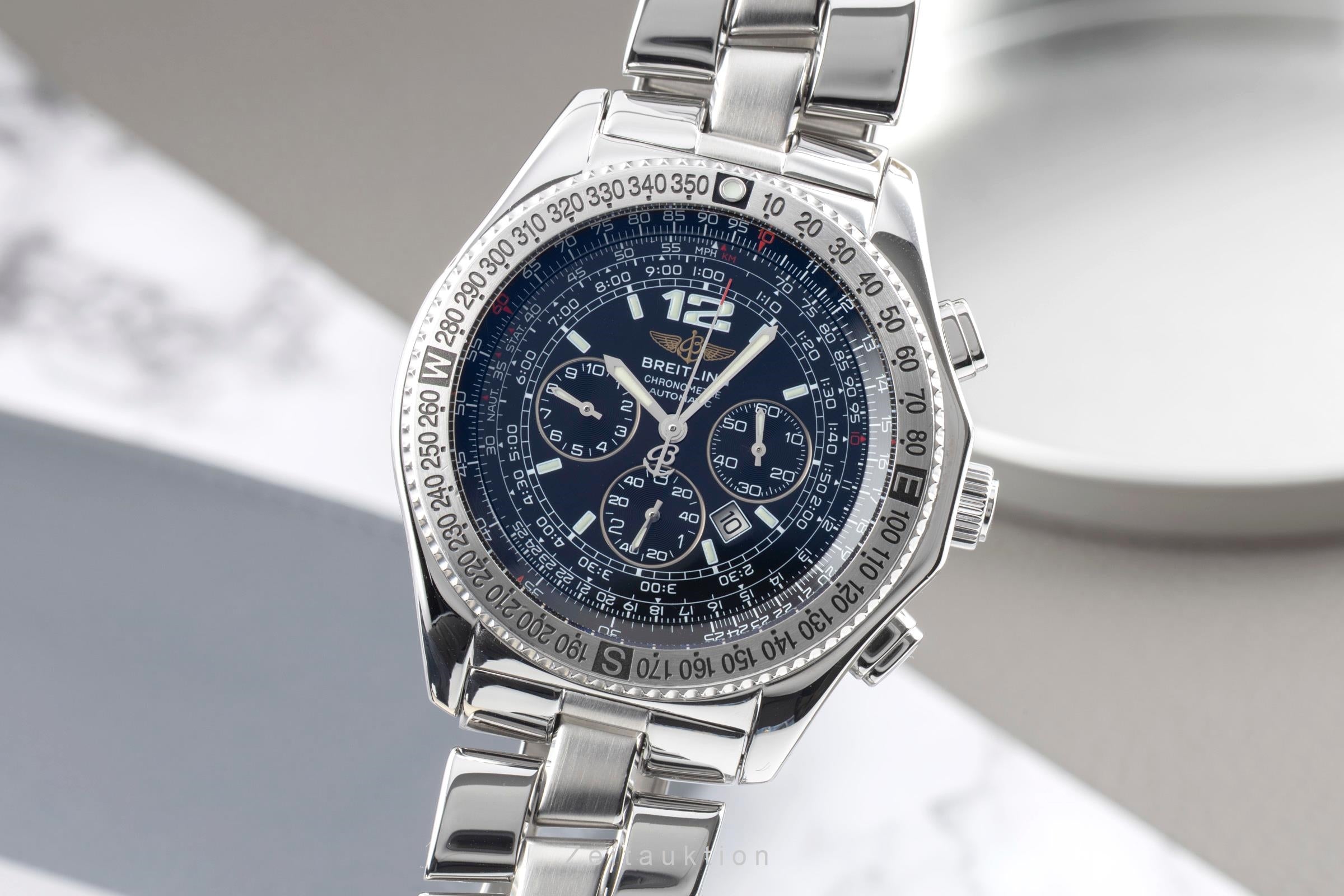 Breitling B2 chronograph steel automatic Kal. B42 Ref. A42362