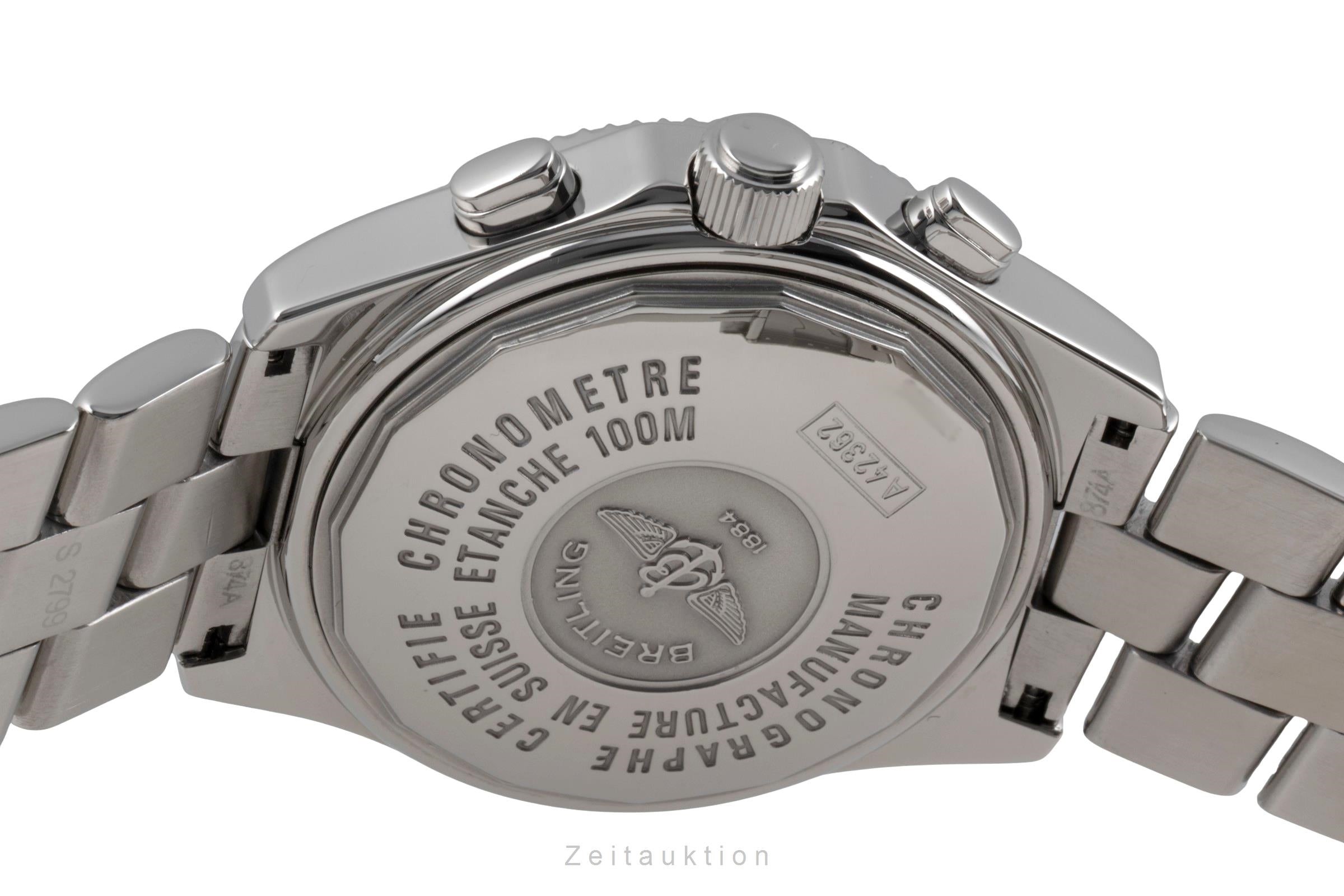 Breitling B2 cronógrafo acero automático reloj para caballeros A42362  [2507369]