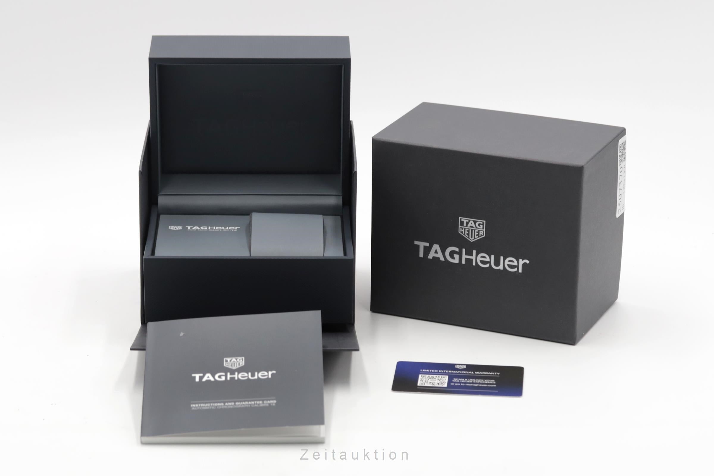 Tag Heuer Carrera Chronograph Stahl Automatik Ref. CV201AR.BA0715 B&P 2024 [2507370]