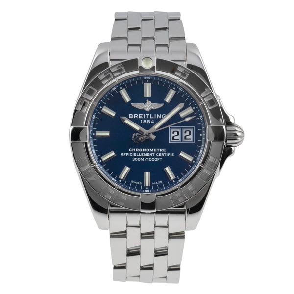 Breitling Galactic steel automatic men's watch A49350L2/C929  [2507375]