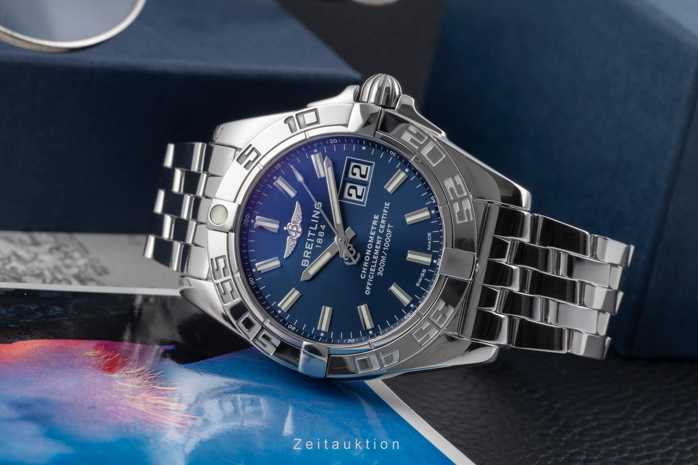 Breitling Galactic steel automatic Kal. B49 Ref. A49350L2/C929