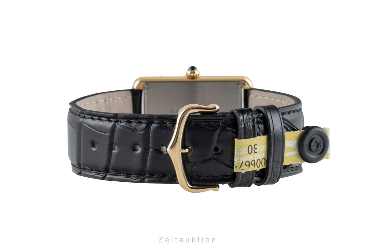 Cartier Tank steel / gold quartz men's watch W1018855  [2507378]