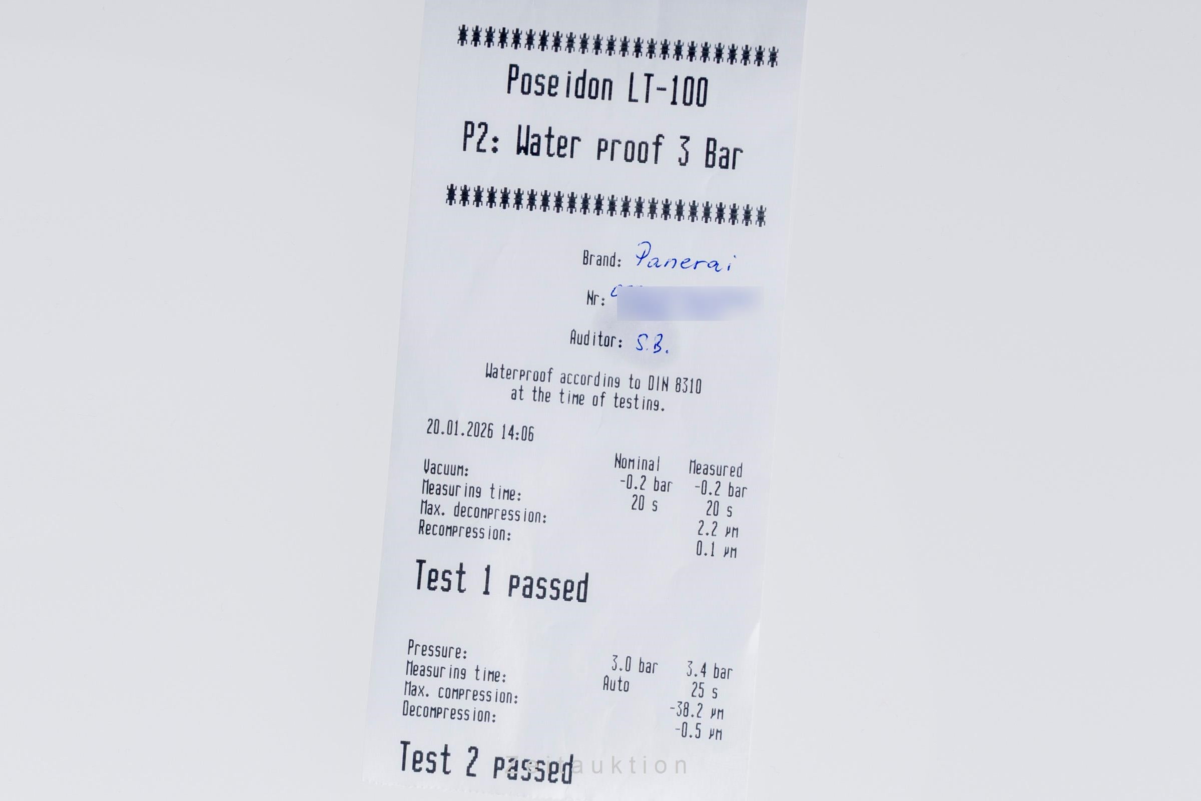 Panerai Luminor Due 38 Automatic Titan Herrenuhr Ref. PAM00926 B&P 2020 [2507381]