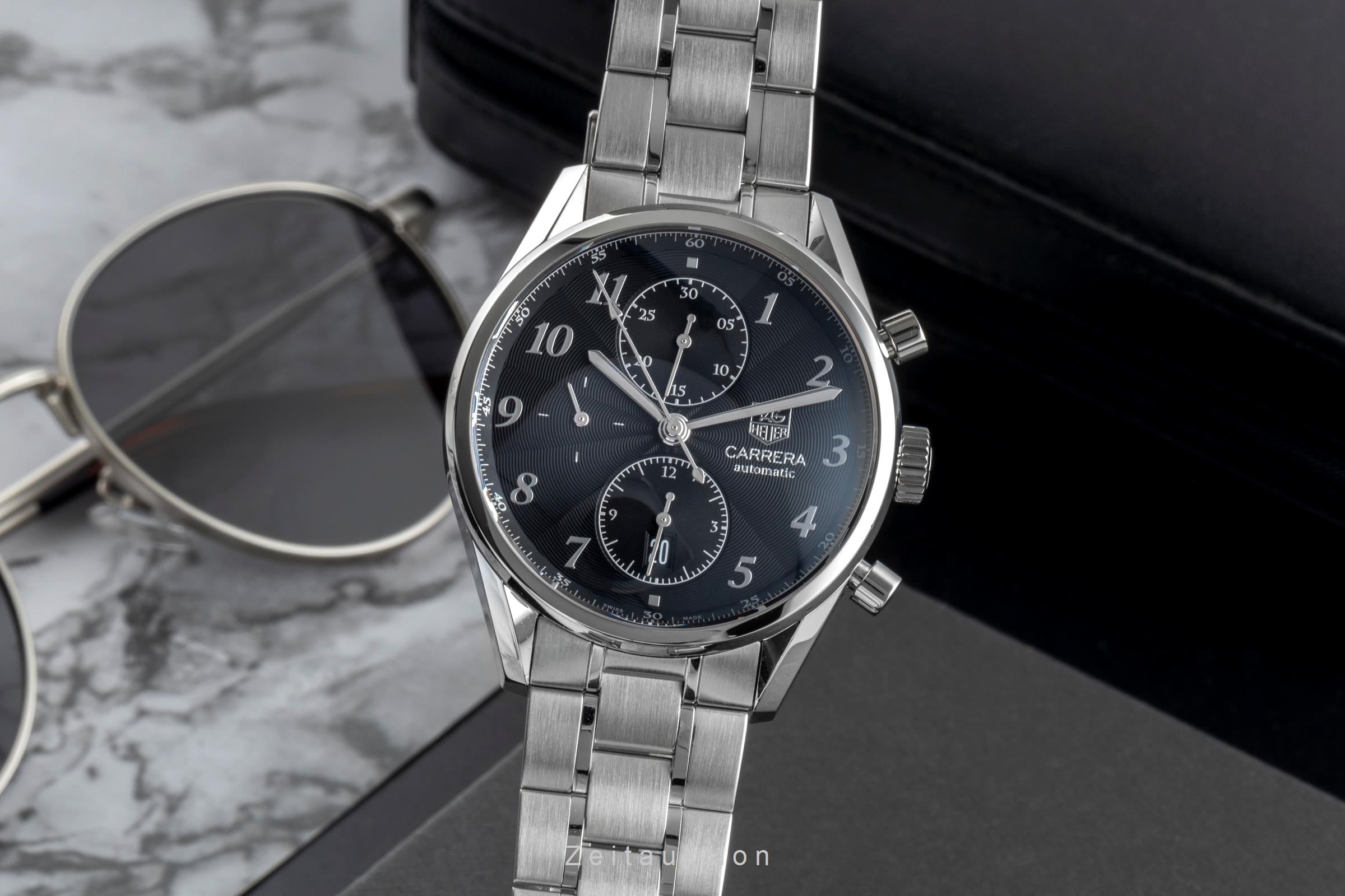 Tag Heuer Carrera Calibre 16 Heritage Chronograph Ref. CAS2110.FC6266 Papiere [2507386]