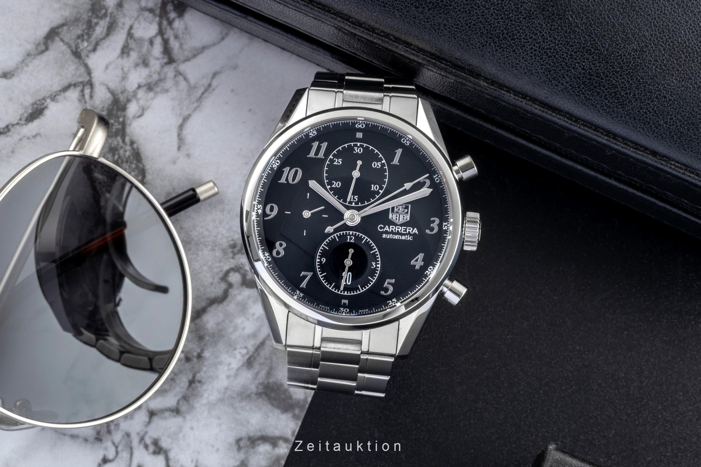Tag Heuer Carrera Calibre 16 Heritage Chronograph Ref. CAS2110.FC6266 Papiere [2507386]