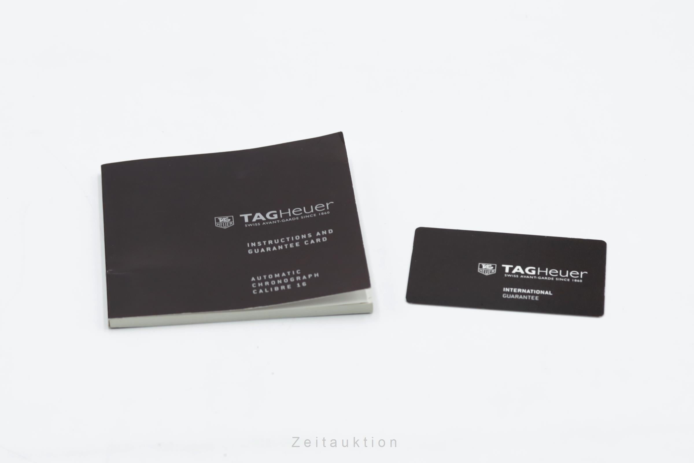 Tag Heuer Carrera Calibre 16 Heritage Chronograph Ref. CAS2110.FC6266 Papiere [2507386]